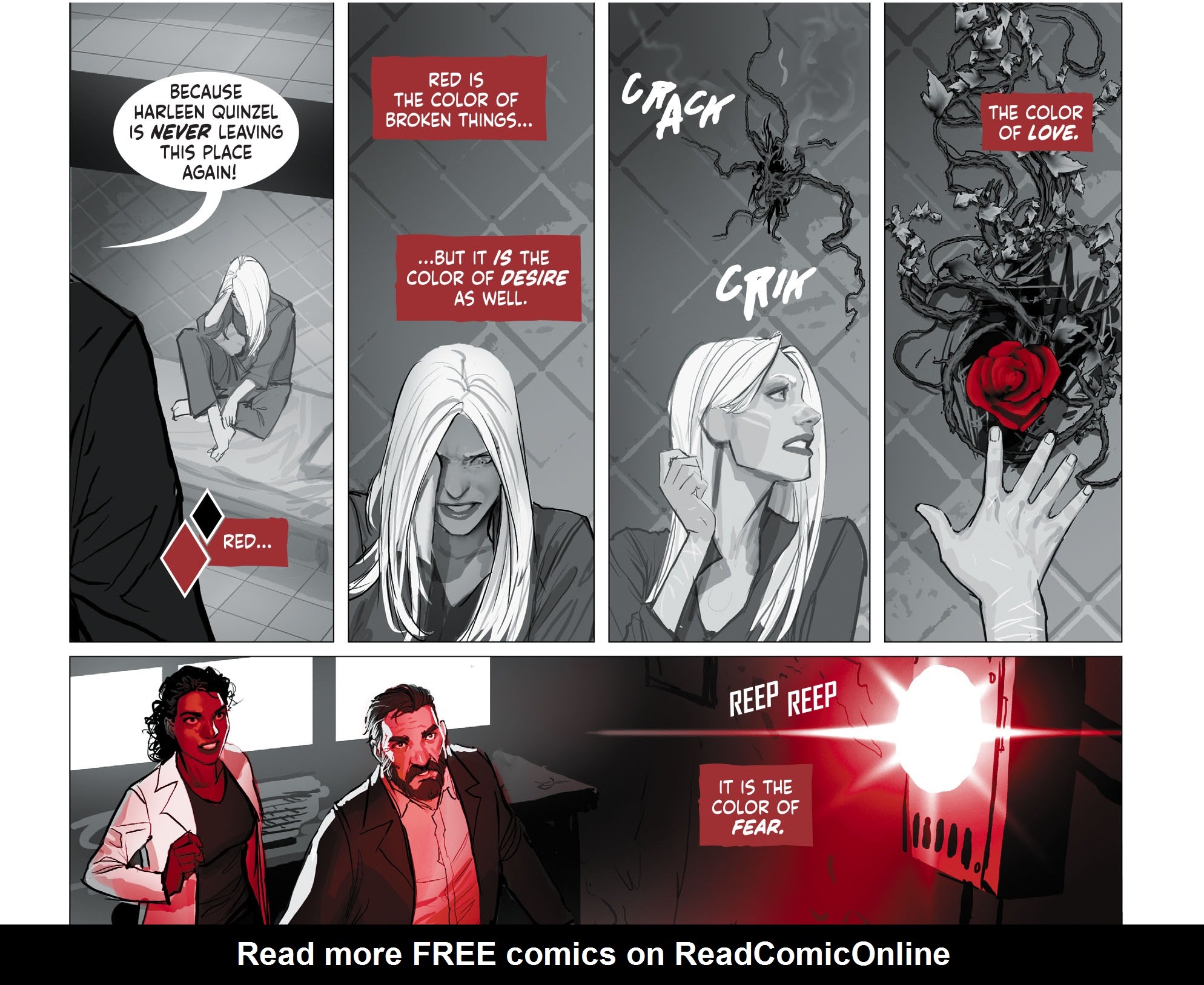 Read online Harley Quinn Black   White   Red comic -  Issue #1 - 16