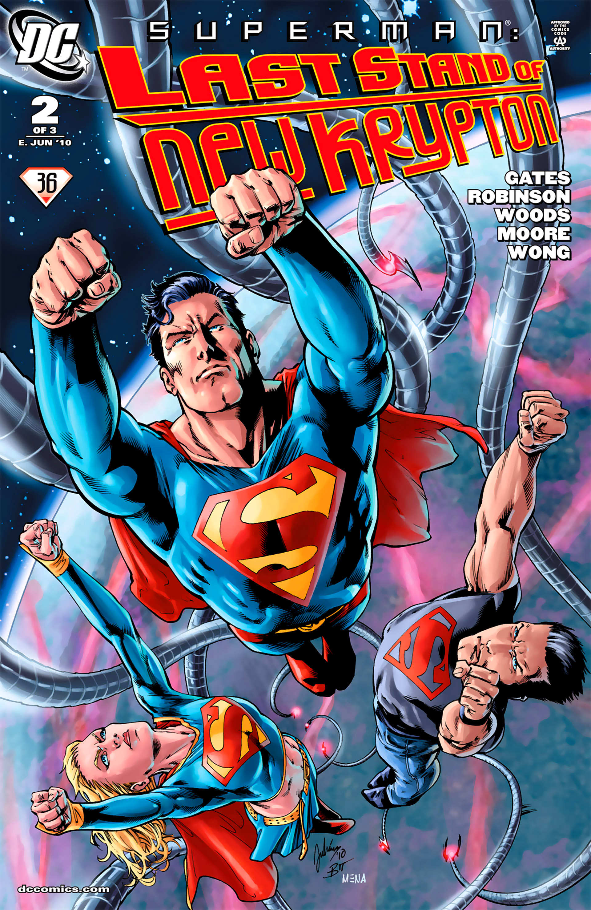 Read online Superman: Last Stand of New Krypton comic -  Issue #2 - 2