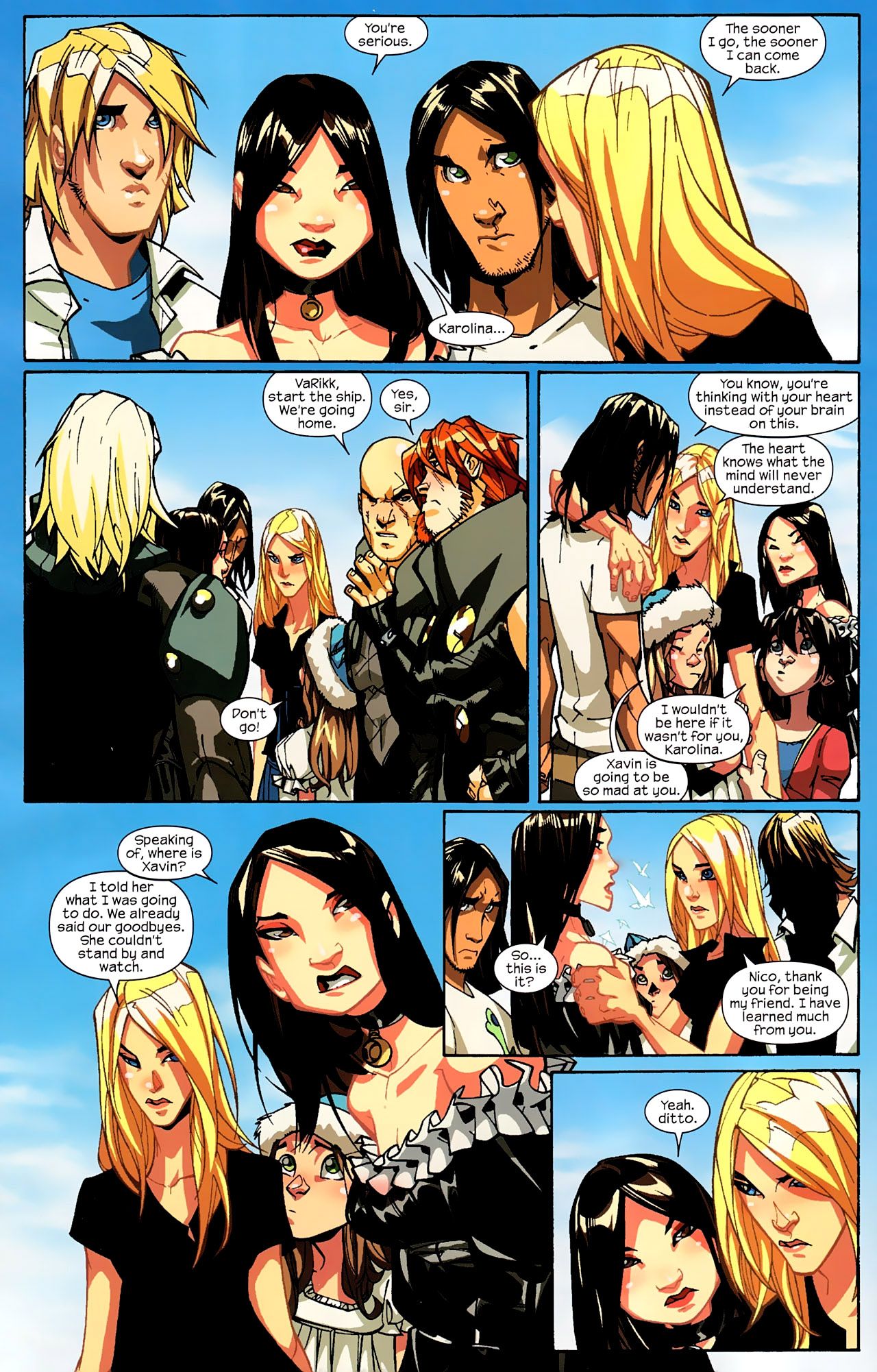 Read online Runaways (2008) comic -  Issue #6 - 19