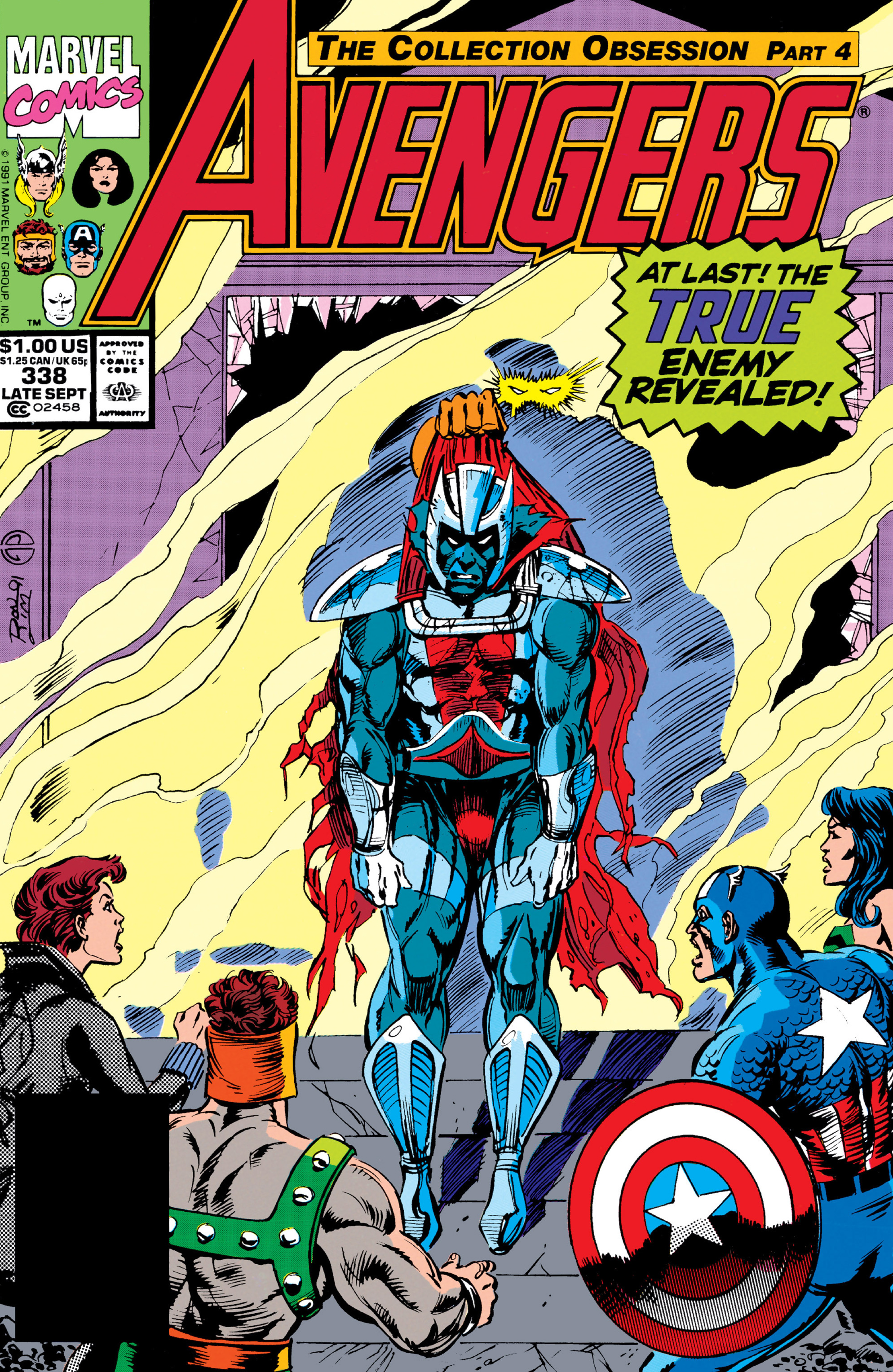 Read online The Avengers (1963) comic -  Issue #338 - 1