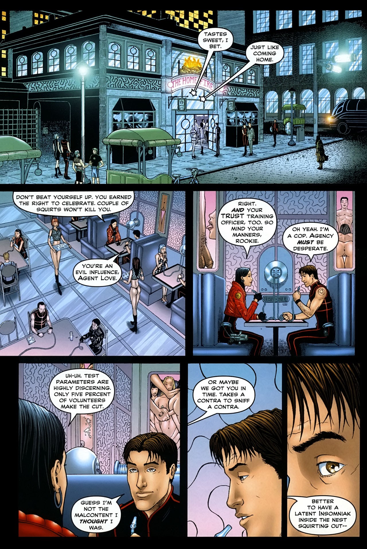 Read online Jamie Delano's Narcopolis comic -  Issue #2 - 19