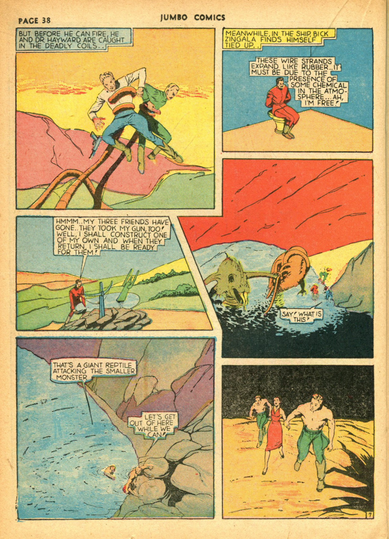 Read online Jumbo Comics comic -  Issue #15y - 40