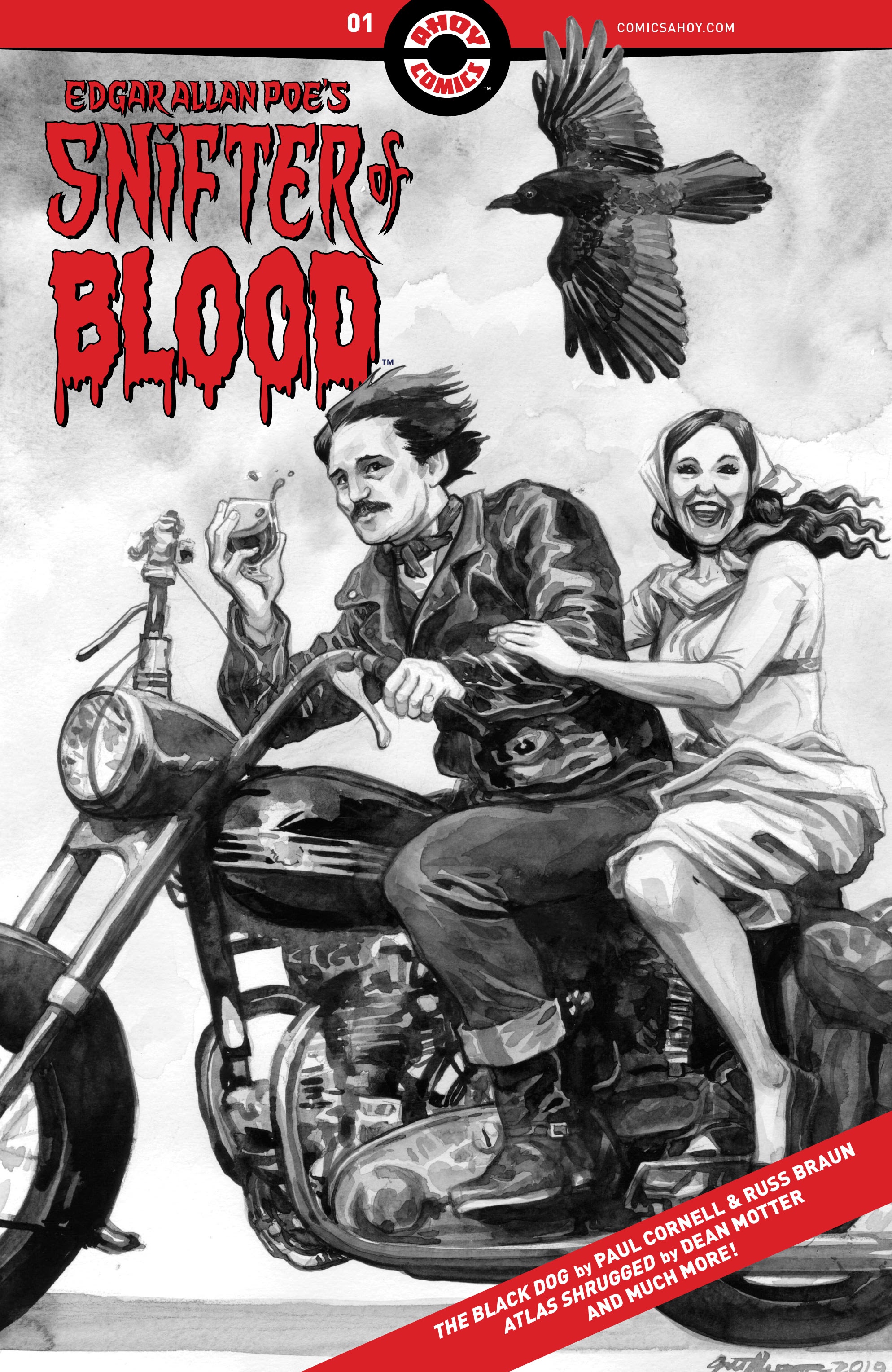Read online Edgar Allan Poe's Snifter of Blood comic -  Issue #1 - 1