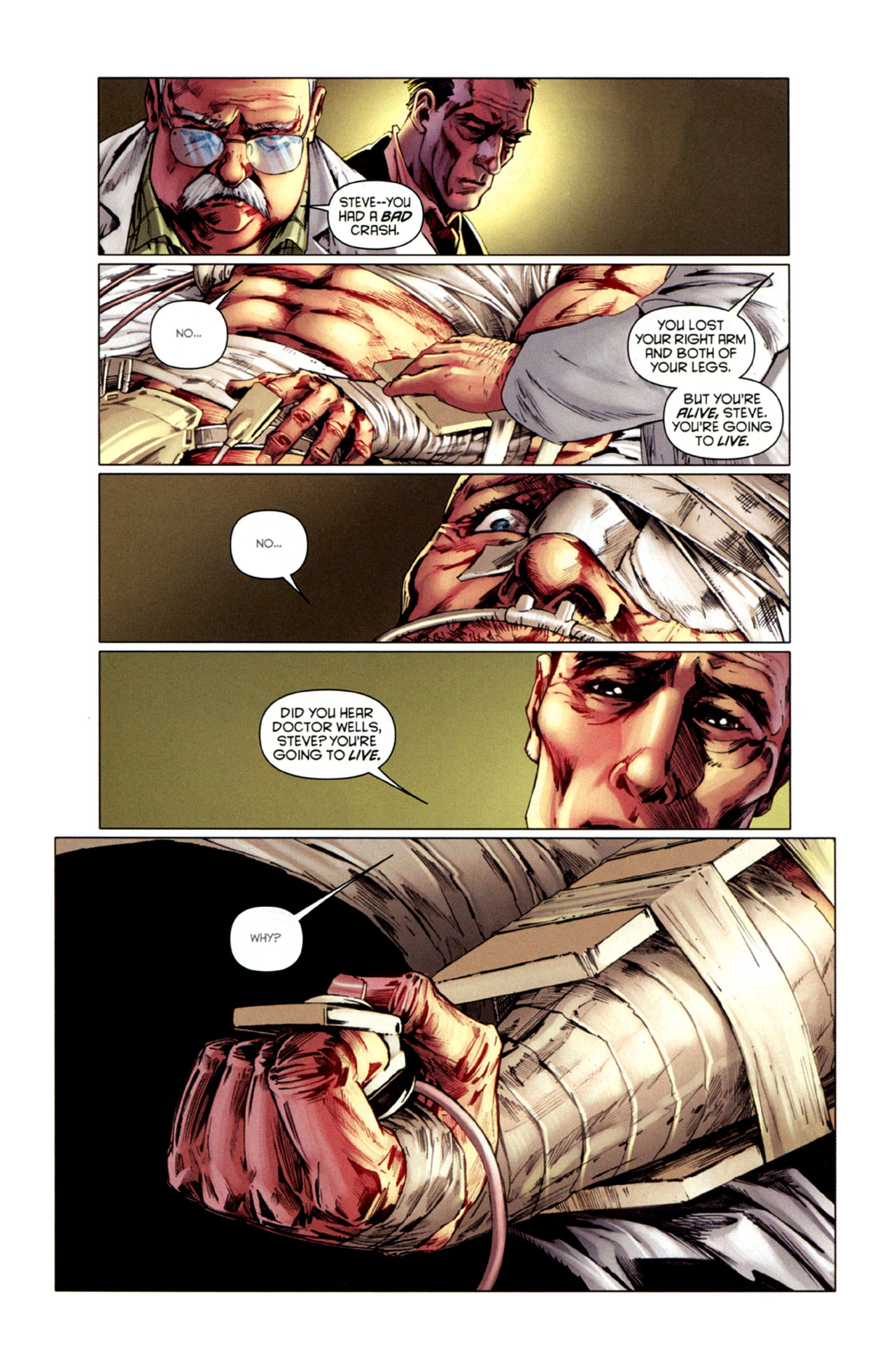 Read online Bionic Man comic -  Issue #3 - 5