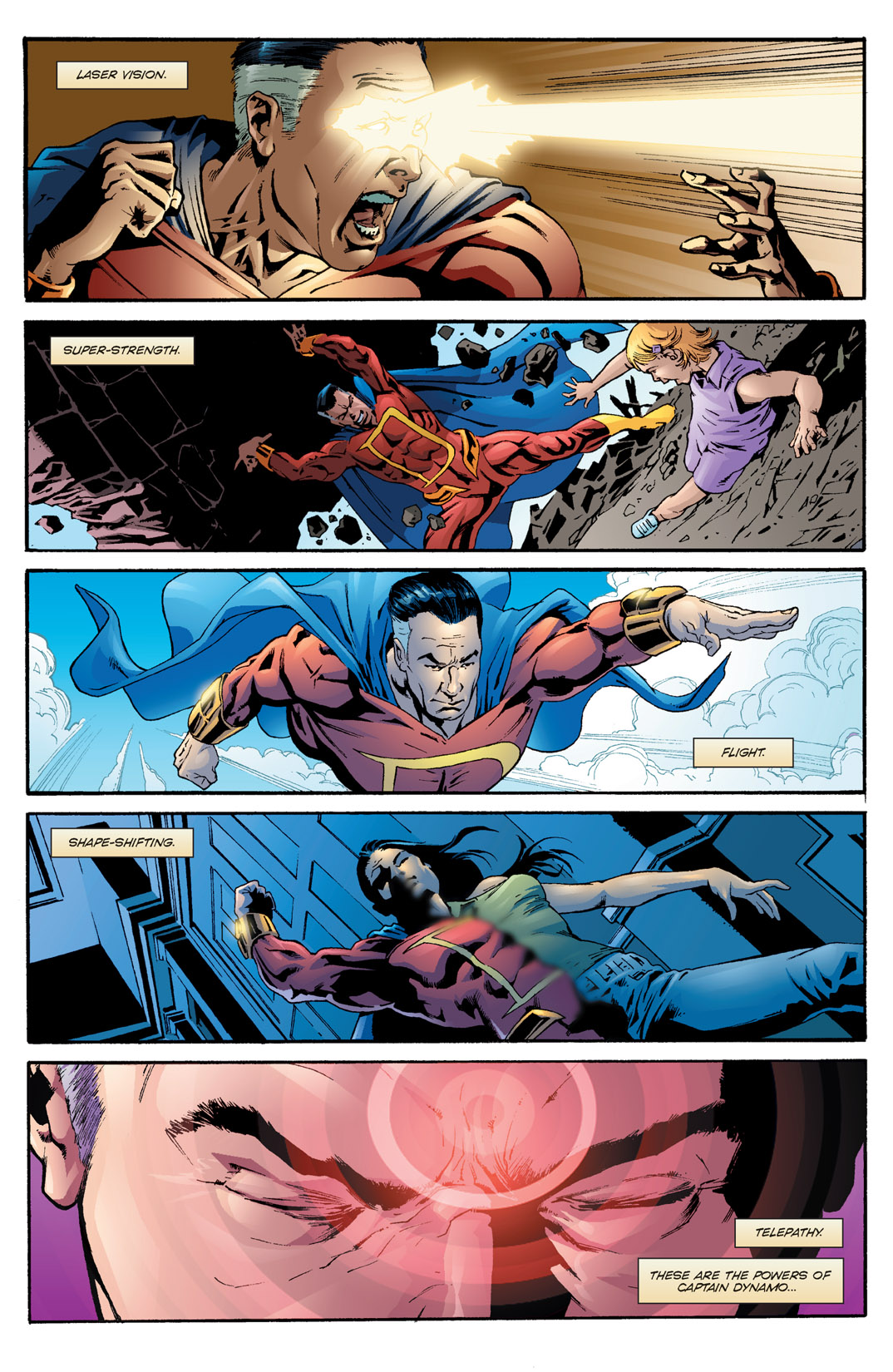 Read online Dynamo 5: Sins Of The Father comic -  Issue #1 - 3