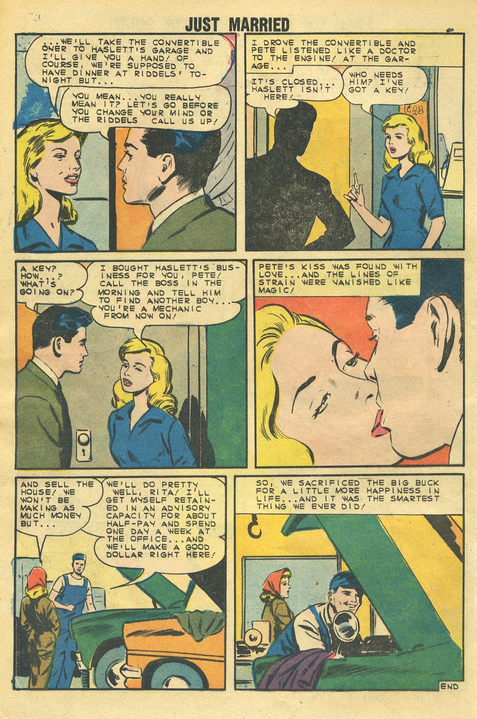 Read online Just Married comic -  Issue #32 - 8