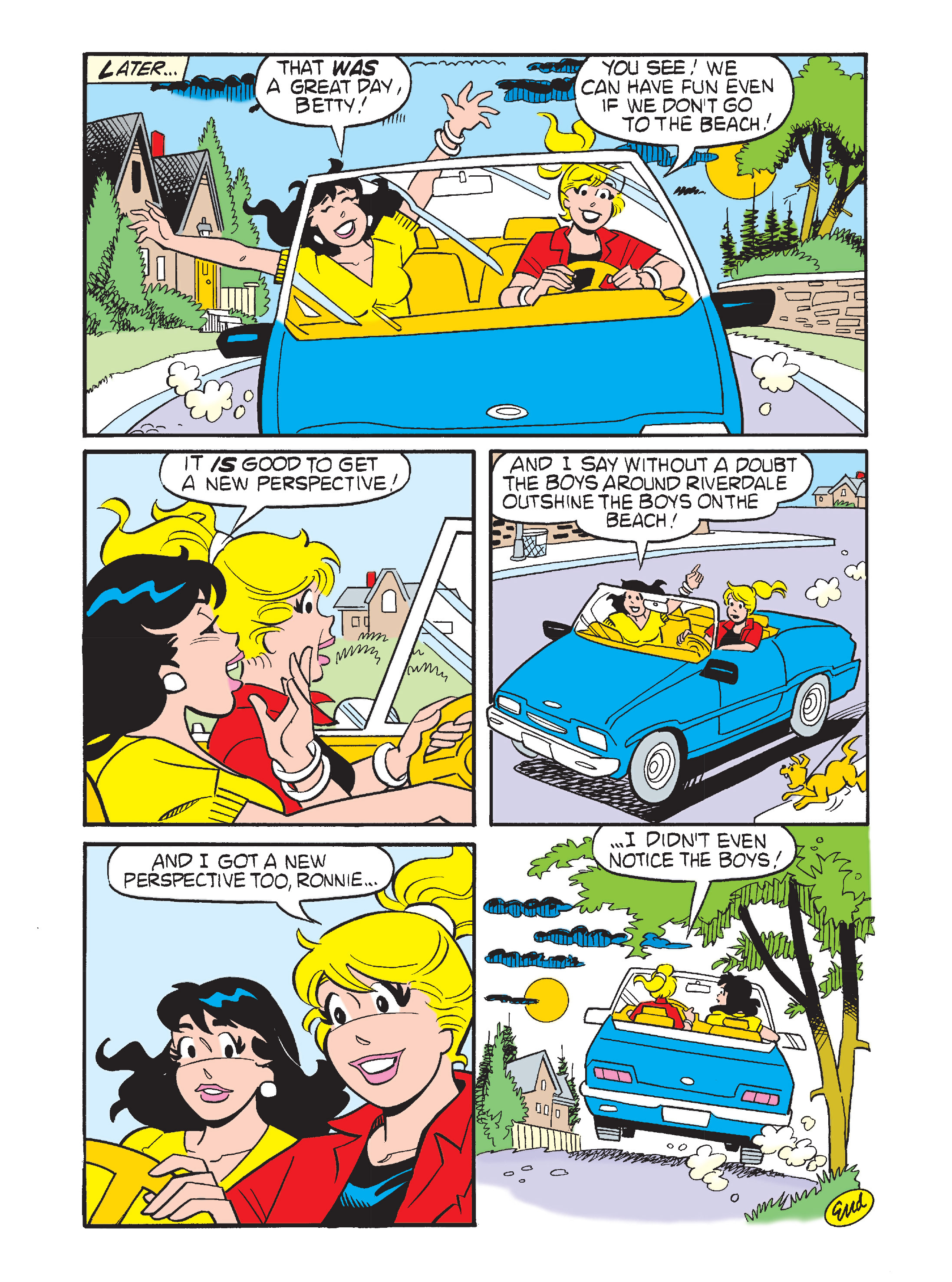 Read online Betty and Veronica Double Digest comic -  Issue #225 - 219