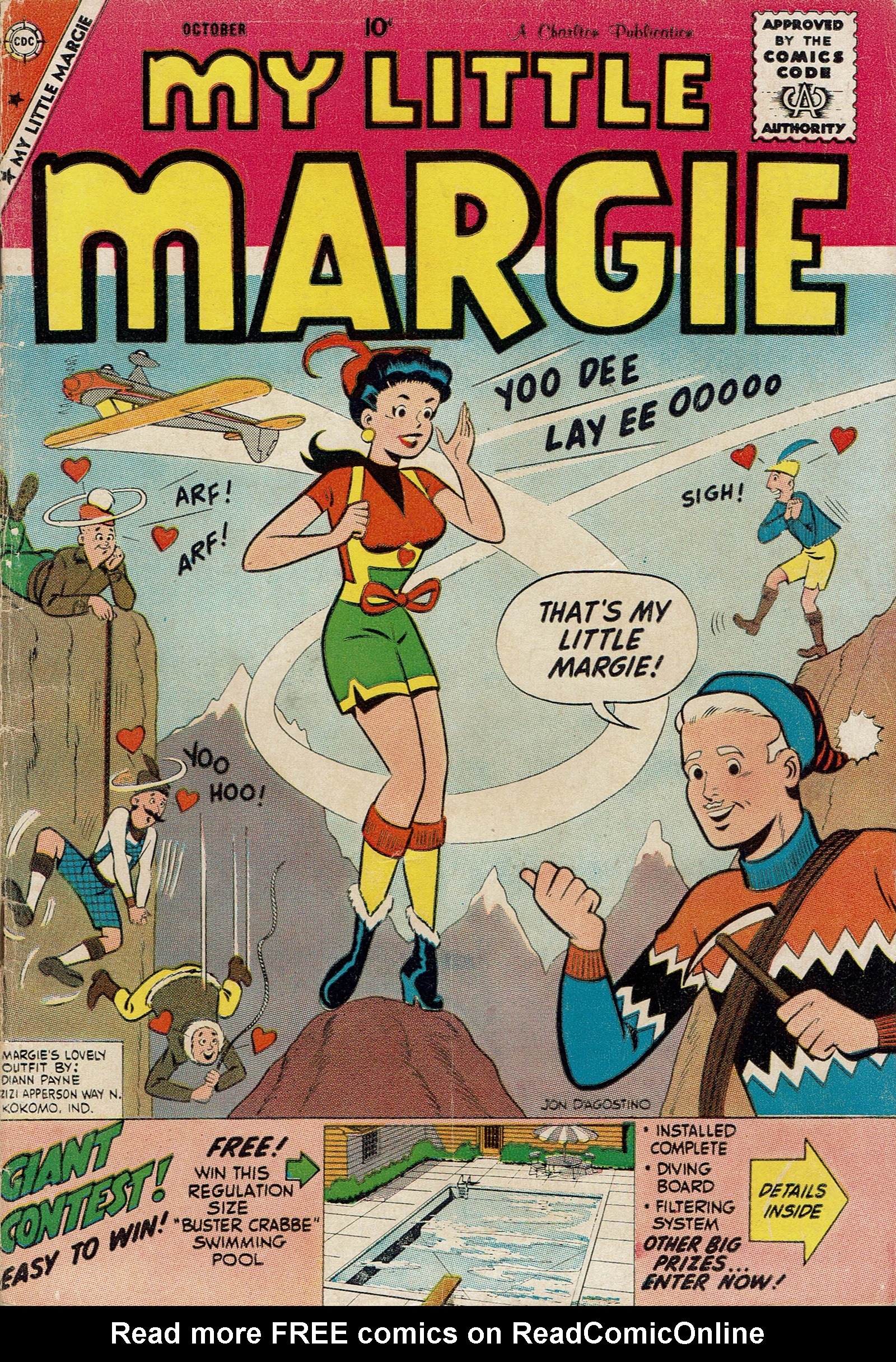 Read online My Little Margie (1954) comic -  Issue #26 - 1