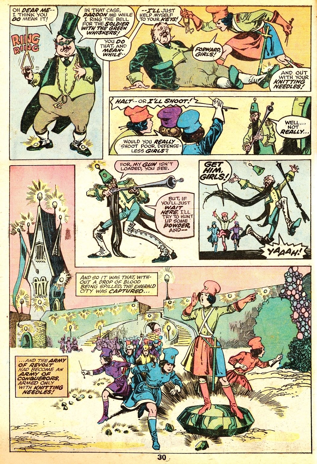 Read online Marvel Treasury of Oz featuring the Marvelous Land of Oz comic -  Issue # Full - 29