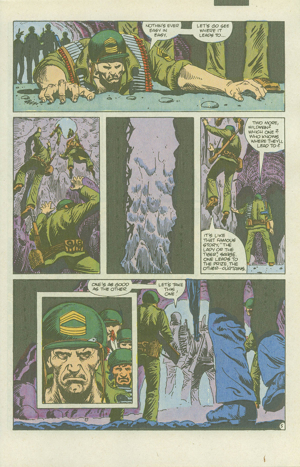 Read online Sgt. Rock comic -  Issue #415 - 8