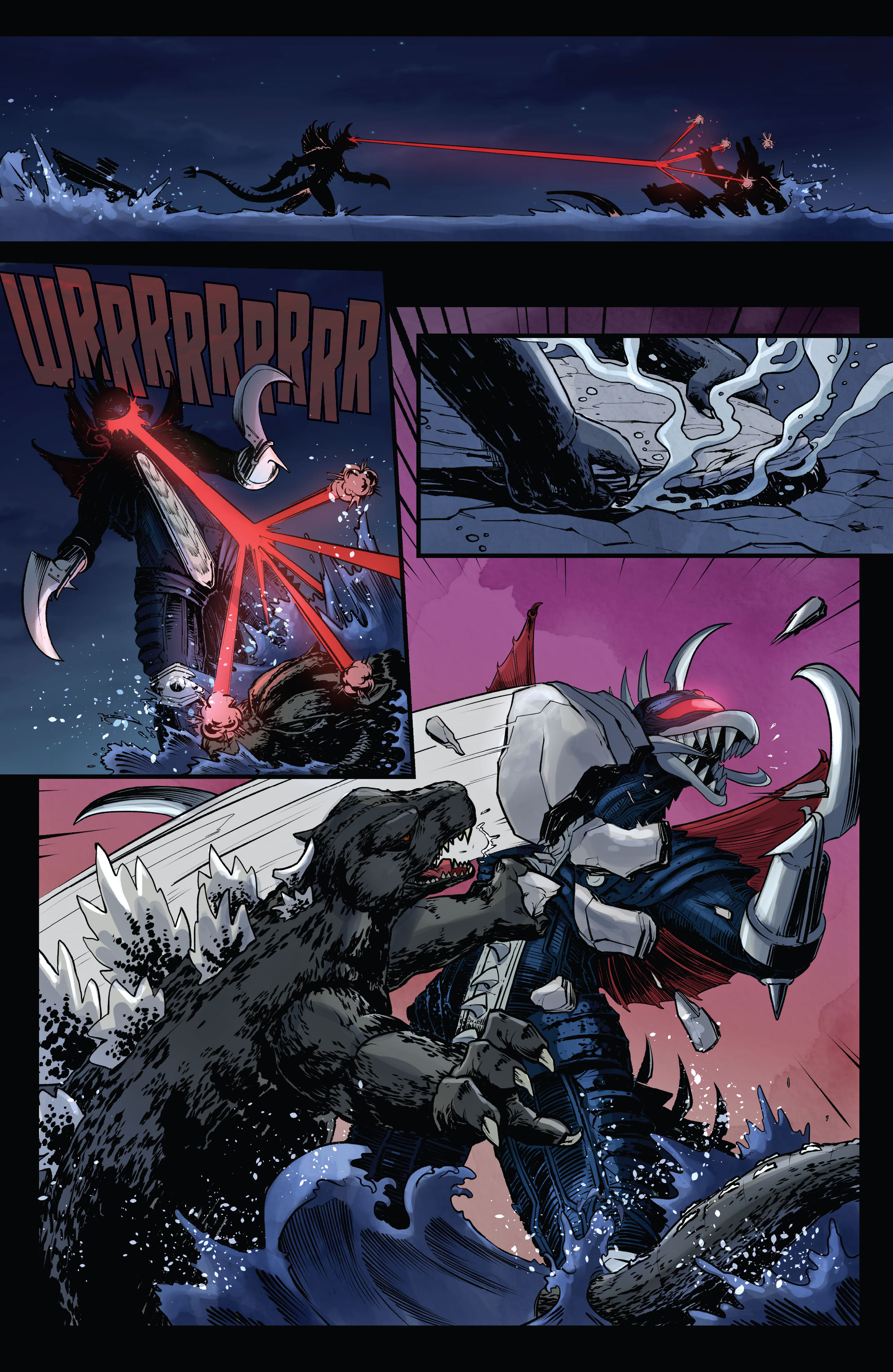 Read online Godzilla Rivals: Vs. Gigan comic -  Issue # Full - 14