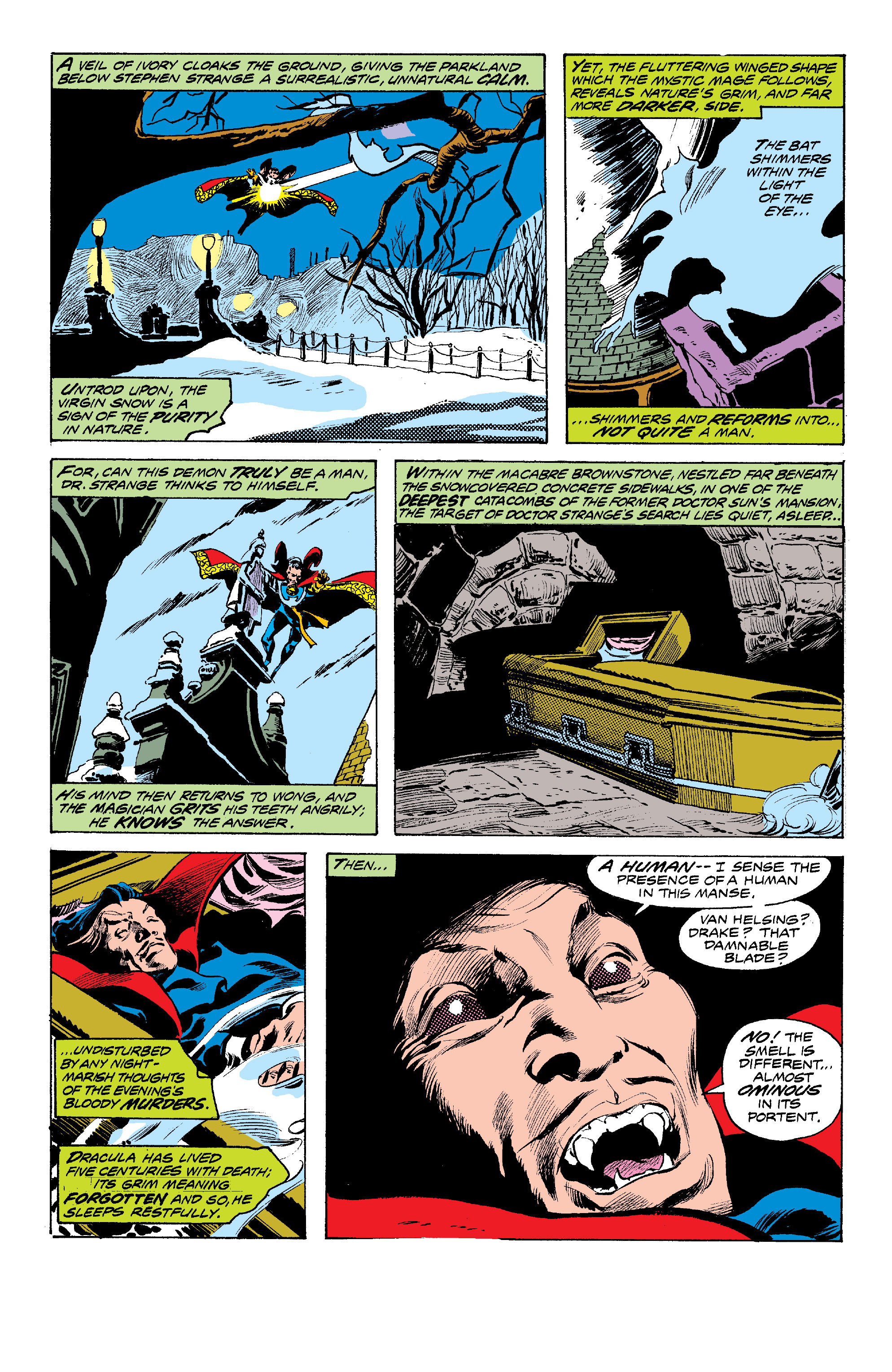 Read online Doctor Strange vs. Dracula comic -  Issue # TPB - 14