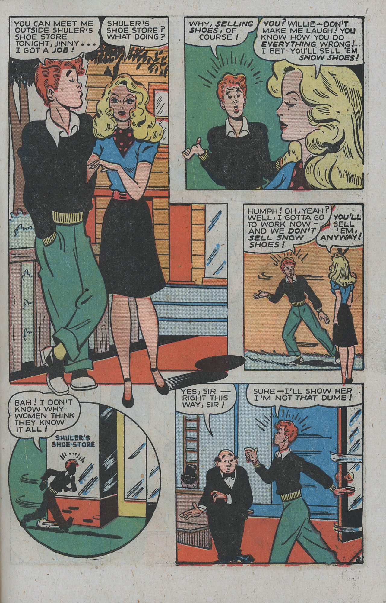 Read online Willie Comics (1946) comic -  Issue #12 - 43