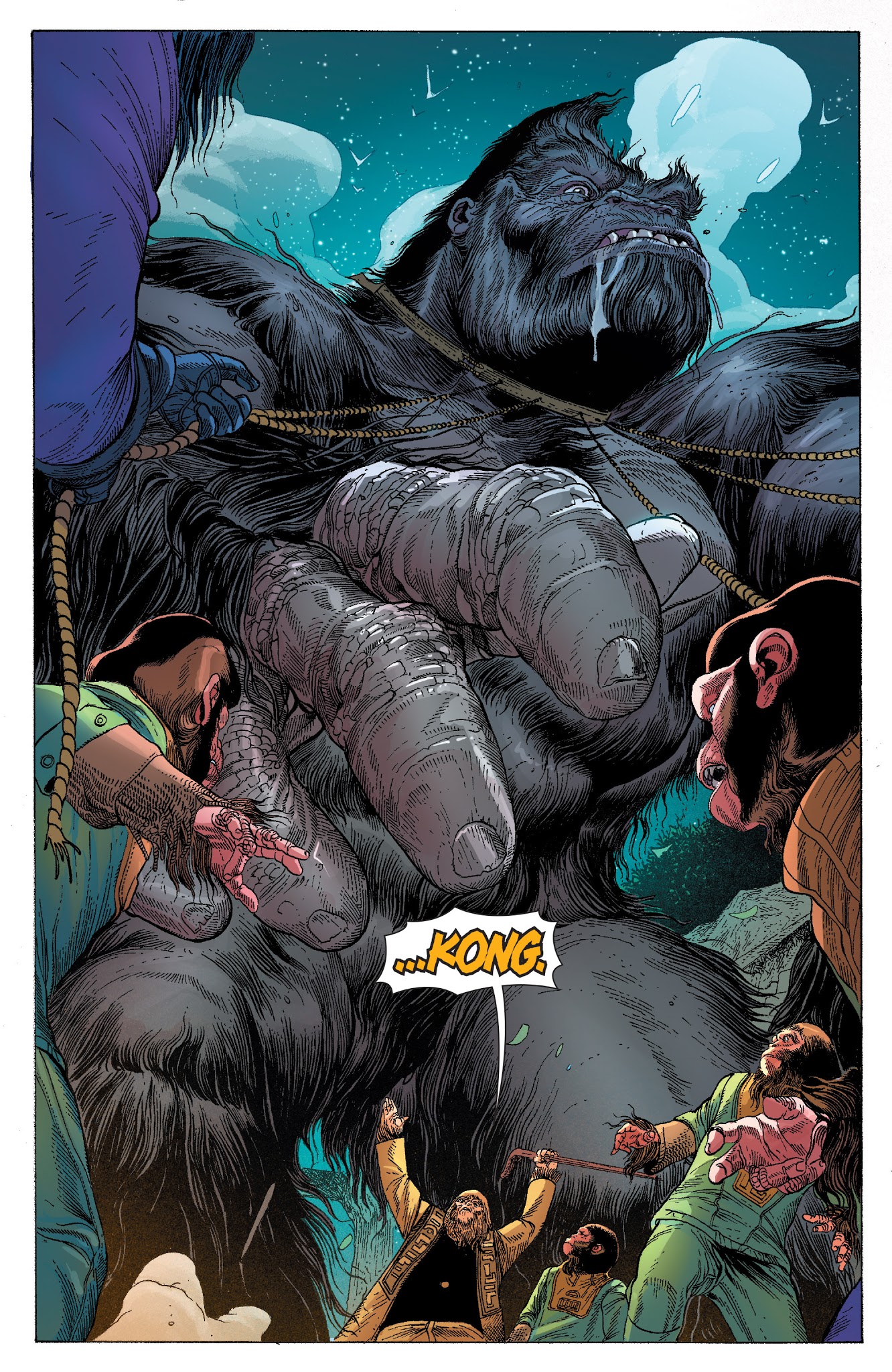 Read online Kong on the Planet of the Apes comic -  Issue #4 - 15