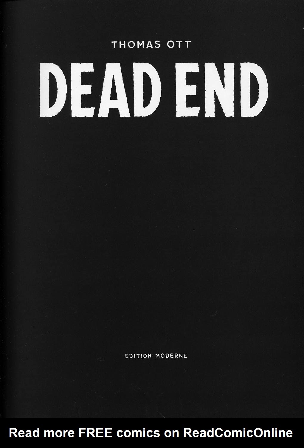 Read online Dead End comic -  Issue # Full - 3