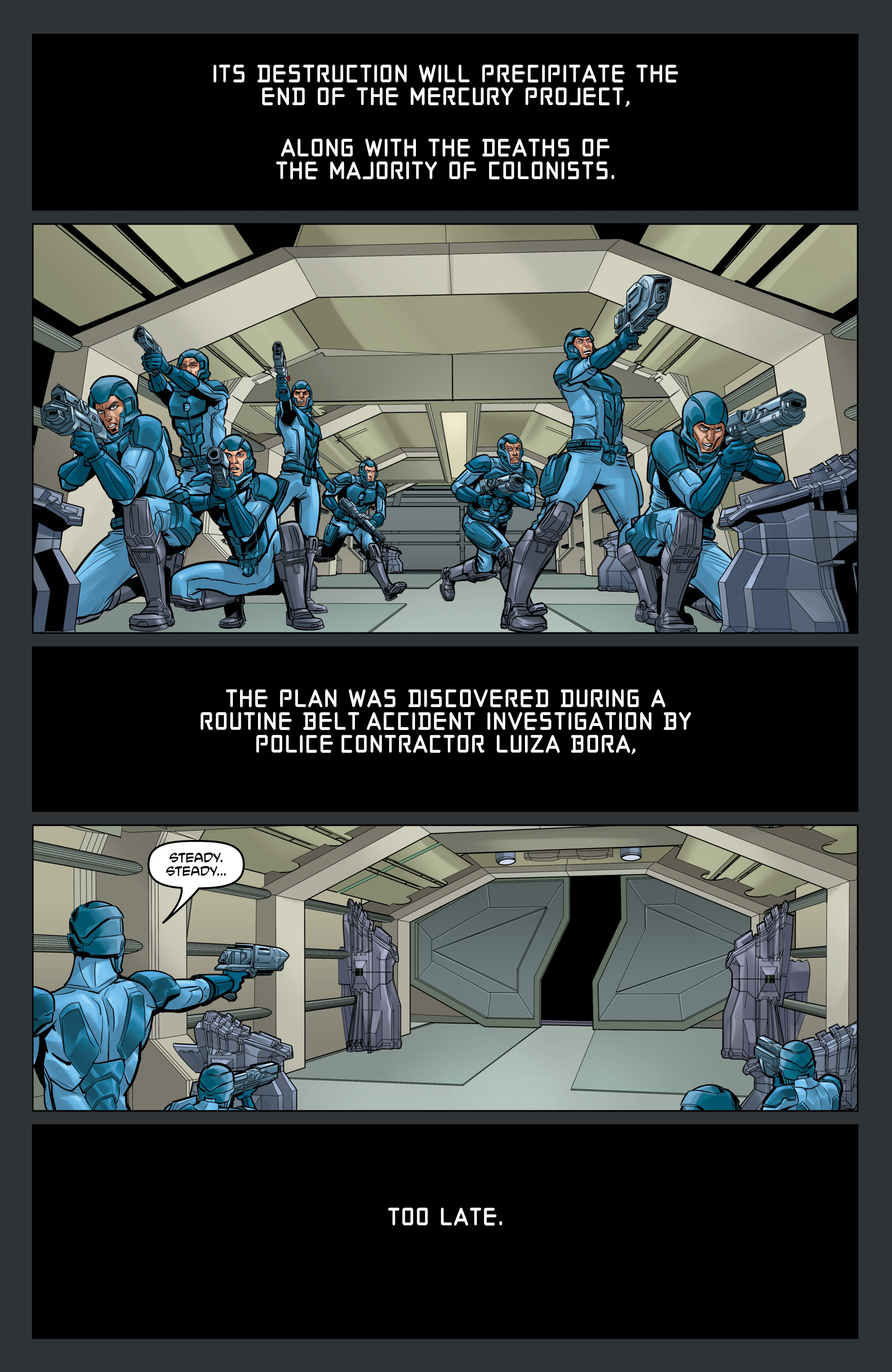 Read online Mercury Heat comic -  Issue #5 - 5