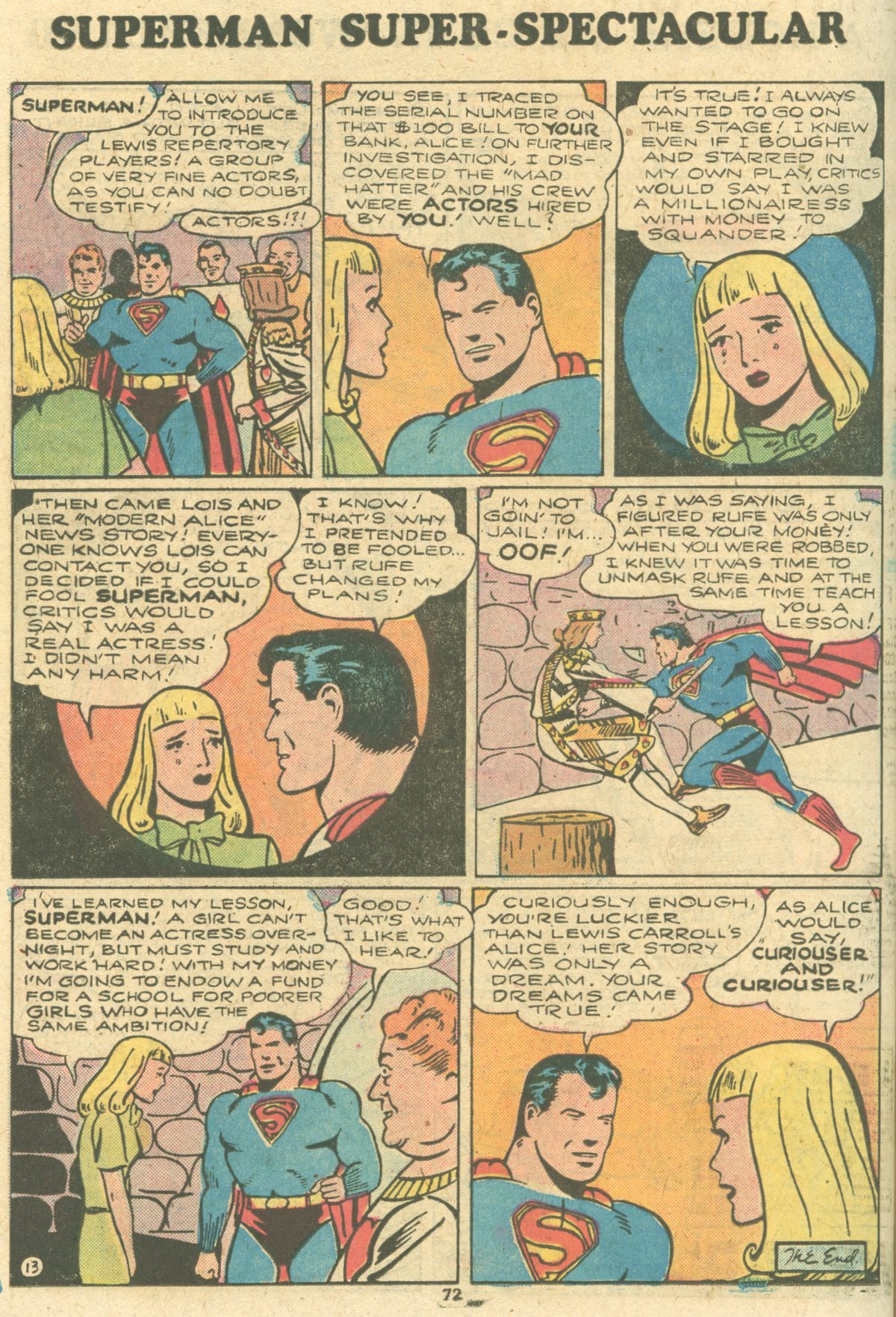 Read online Superman (1939) comic -  Issue #284 - 72