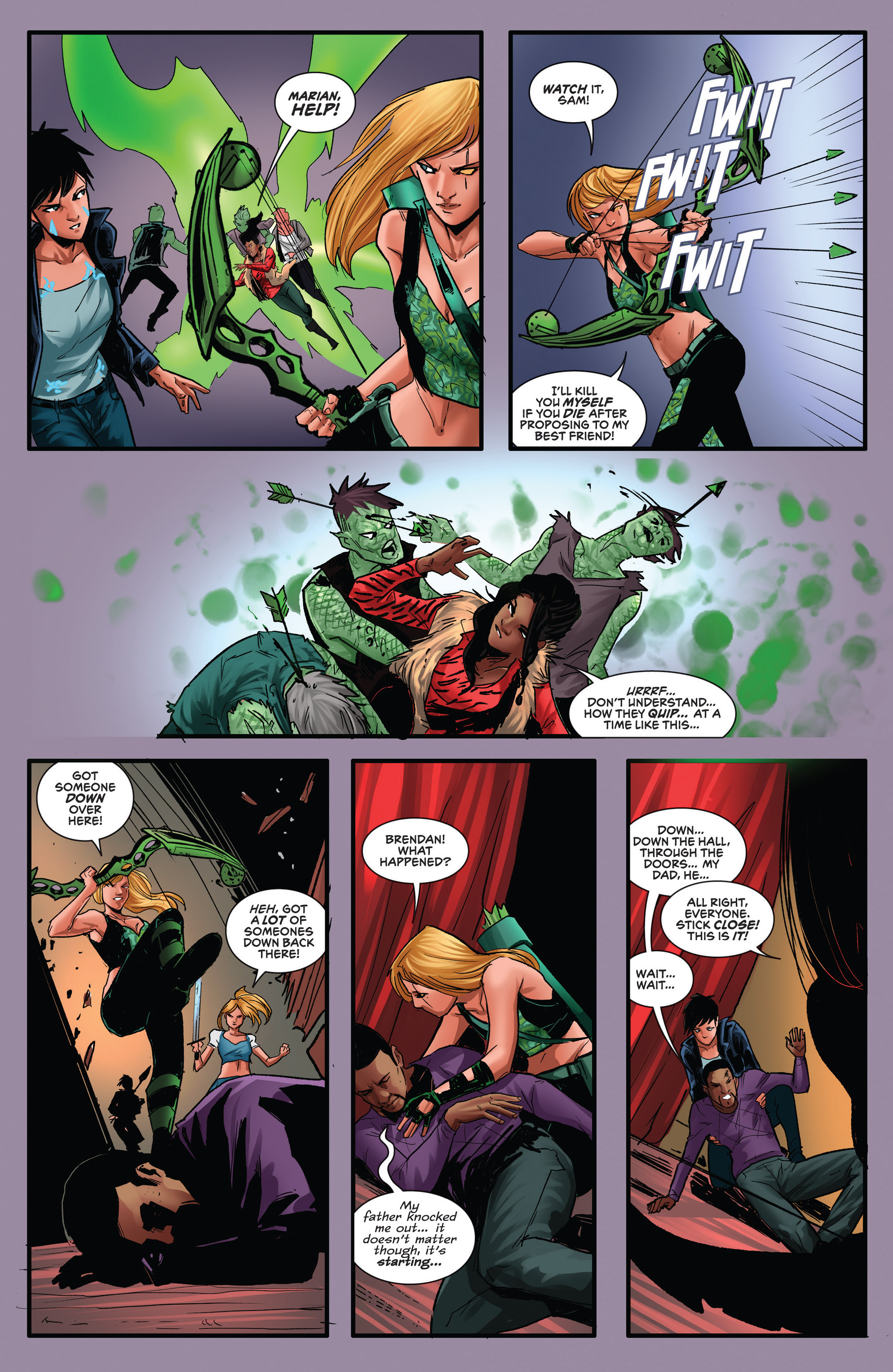 Read online Grimm Fairy Tales presents Robyn Hood (2014) comic -  Issue #20 - 13