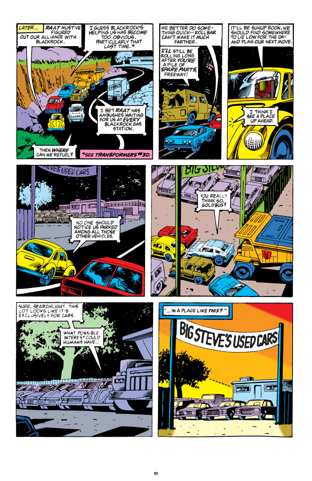 Read online The Transformers Classics comic -  Issue # TPB 3 - 155