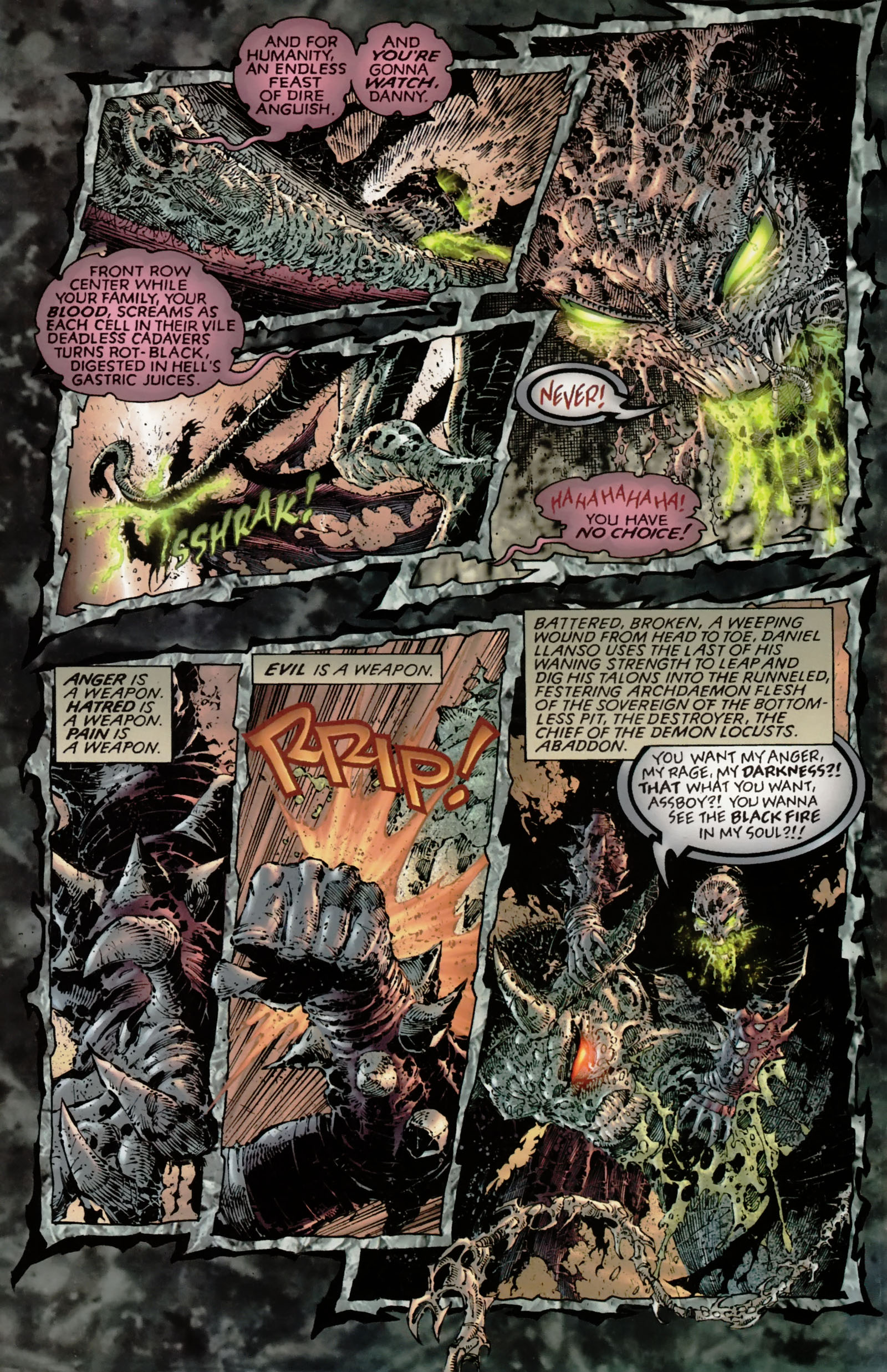 Read online Curse of the Spawn comic -  Issue #4 - 22