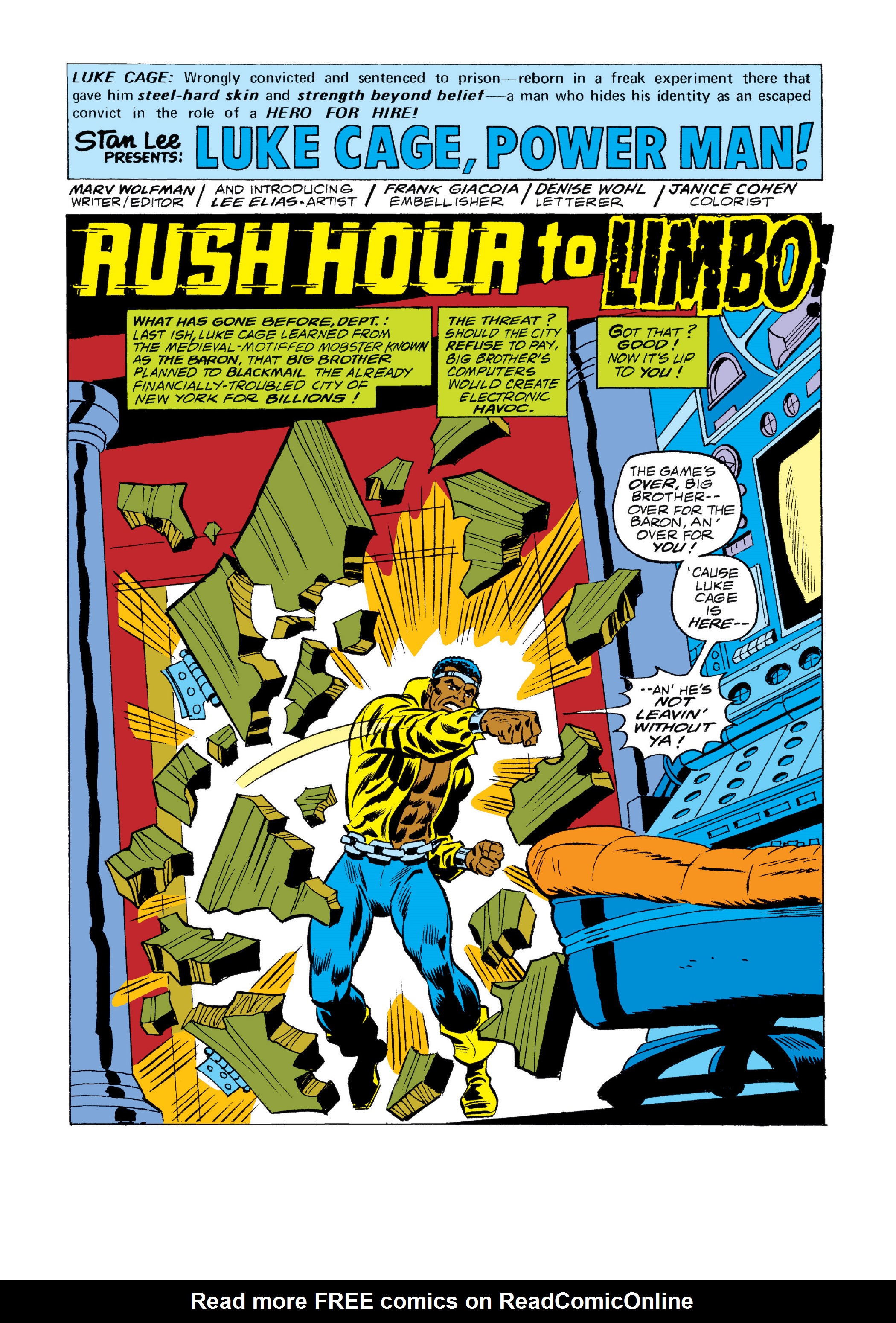 Read online Marvel Masterworks: Luke Cage, Power Man comic -  Issue # TPB 3 (Part 2) - 74