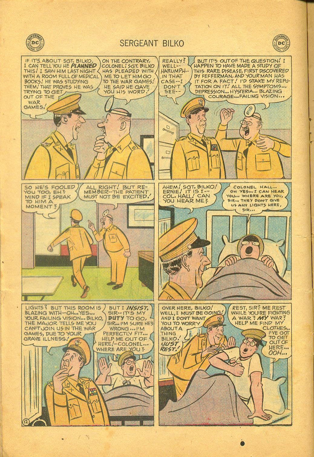Read online Sergeant Bilko comic -  Issue #1 - 14
