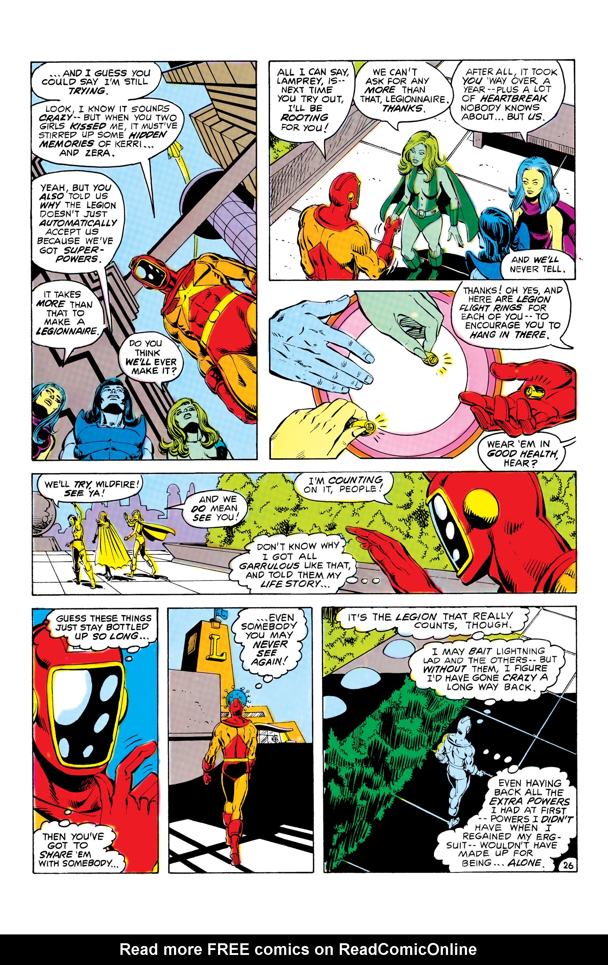 Read online Legion of Super-Heroes (1980) comic -  Issue #283 - 26