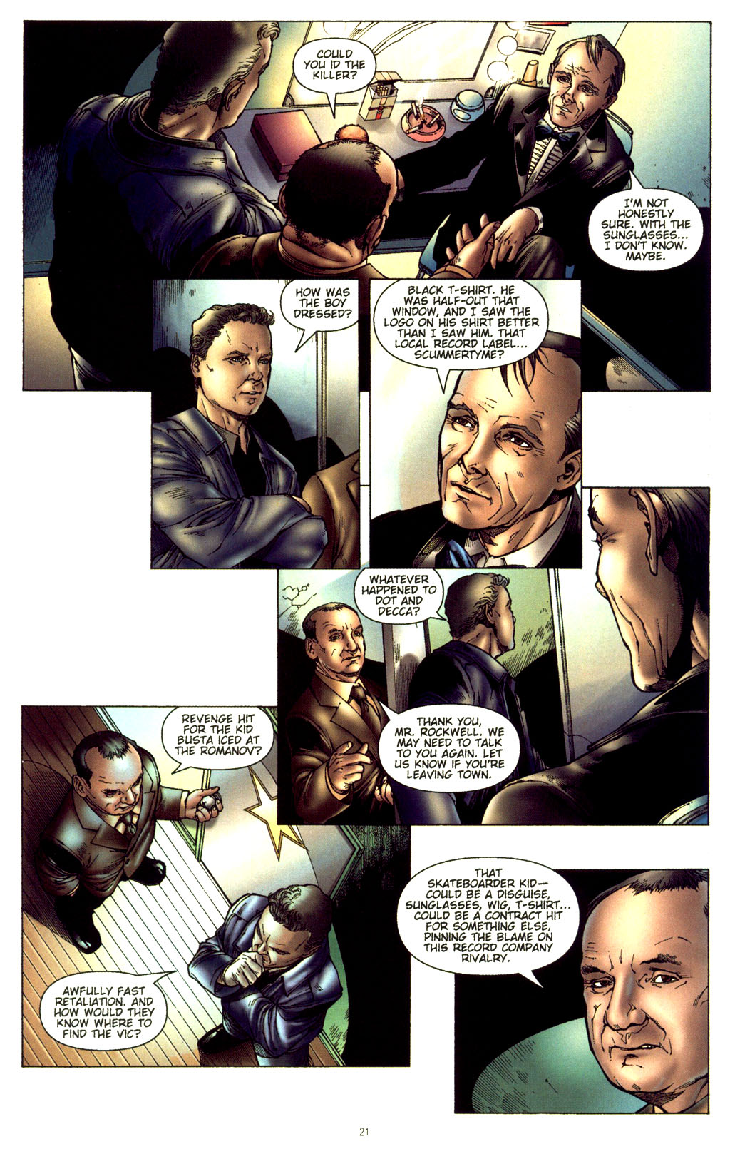 Read online CSI: Crime Scene Investigation: Bad Rap comic -  Issue #2 - 22