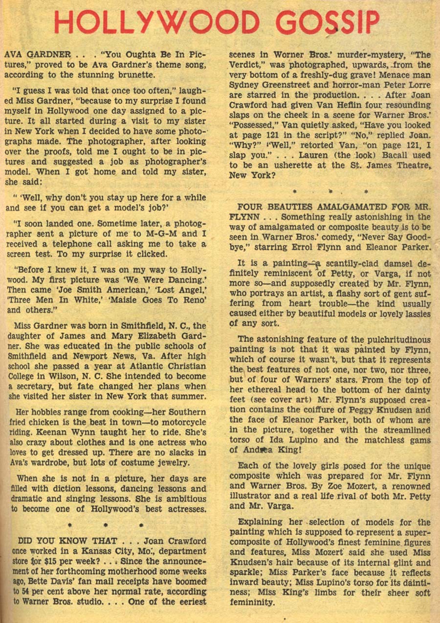 Read online Pep Comics comic -  Issue #61 - 36