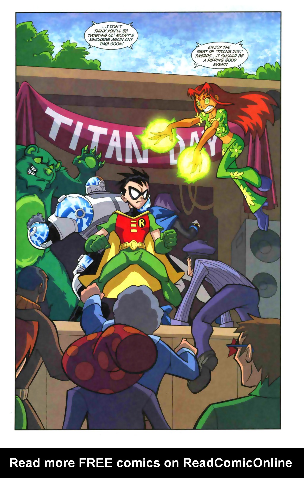 Read online Teen Titans Go! (2003) comic -  Issue #8 - 13