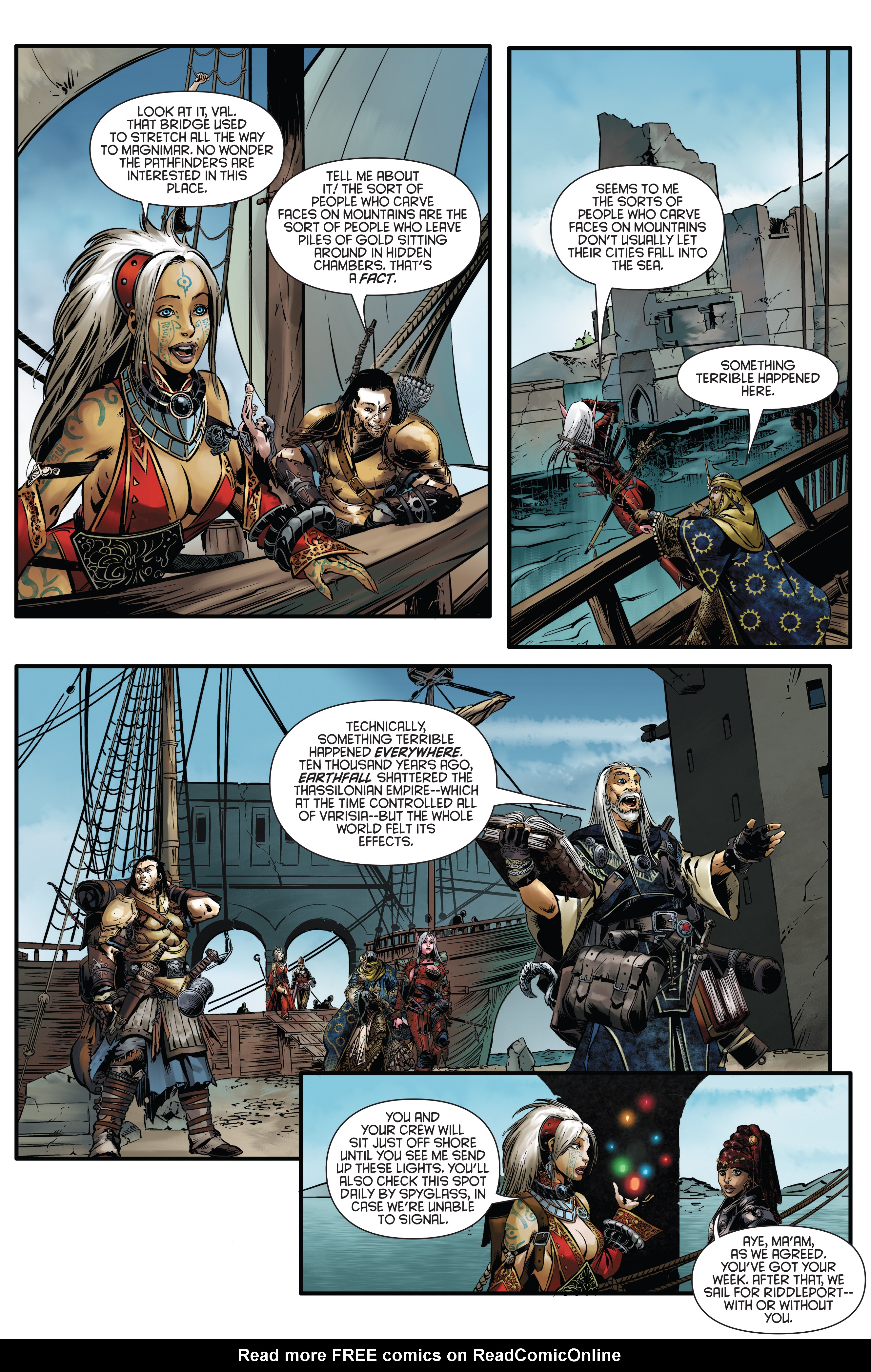 Read online Pathfinder: Hollow Mountain comic -  Issue #1 - 9