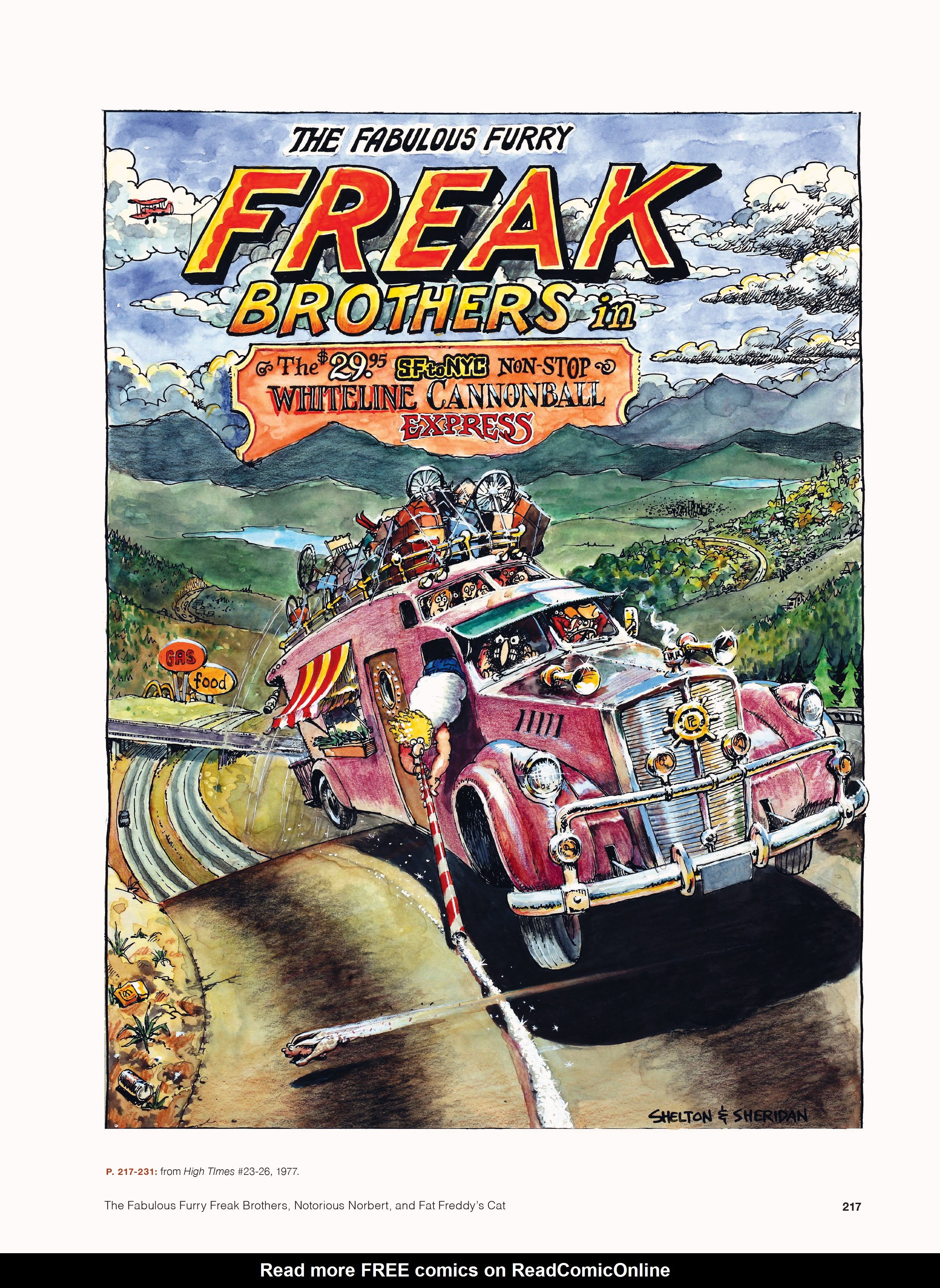 Read online Dave Sheridan: Life with Dealer McDope, the Leather Nun, and the Fabulous Furry Freak Brothers comic -  Issue # TPB (Part 3) - 29