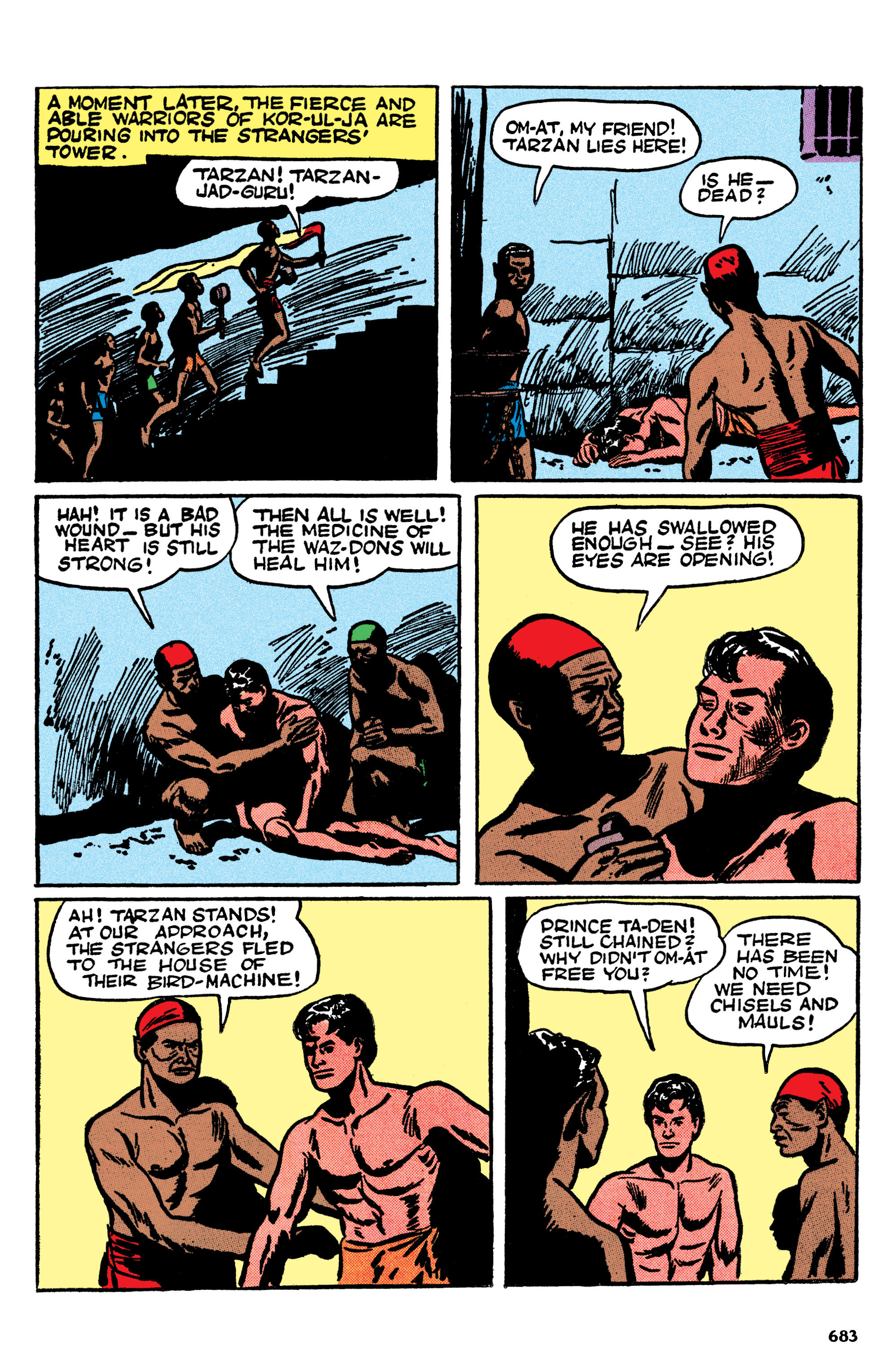 Read online Edgar Rice Burroughs Tarzan: The Jesse Marsh Years Omnibus comic -  Issue # TPB (Part 7) - 85