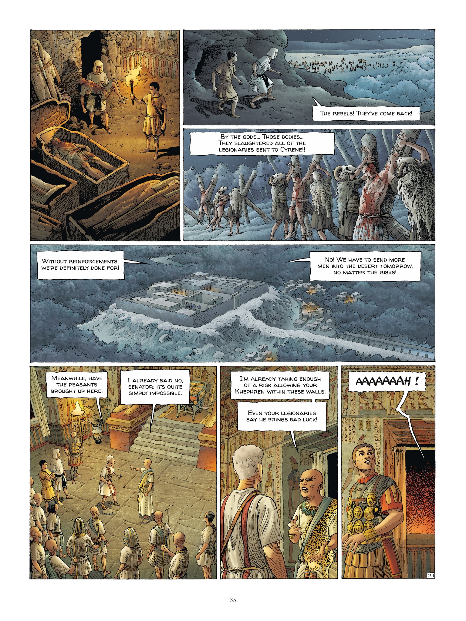 Read online Alix Senator comic -  Issue #6 - 36
