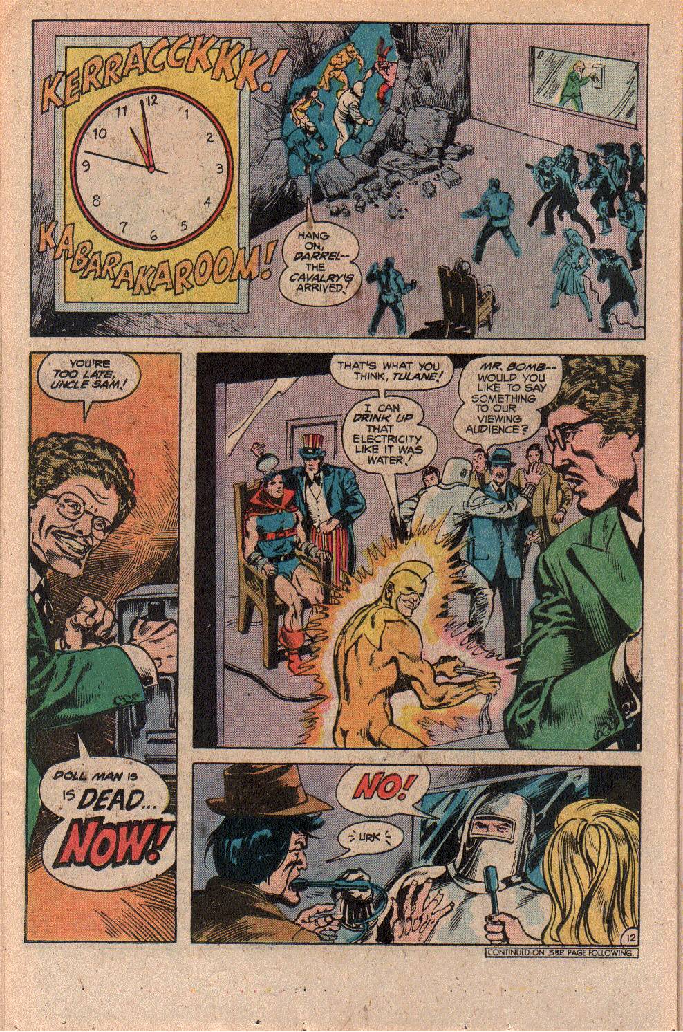 Read online Freedom Fighters (1976) comic -  Issue #12 - 22