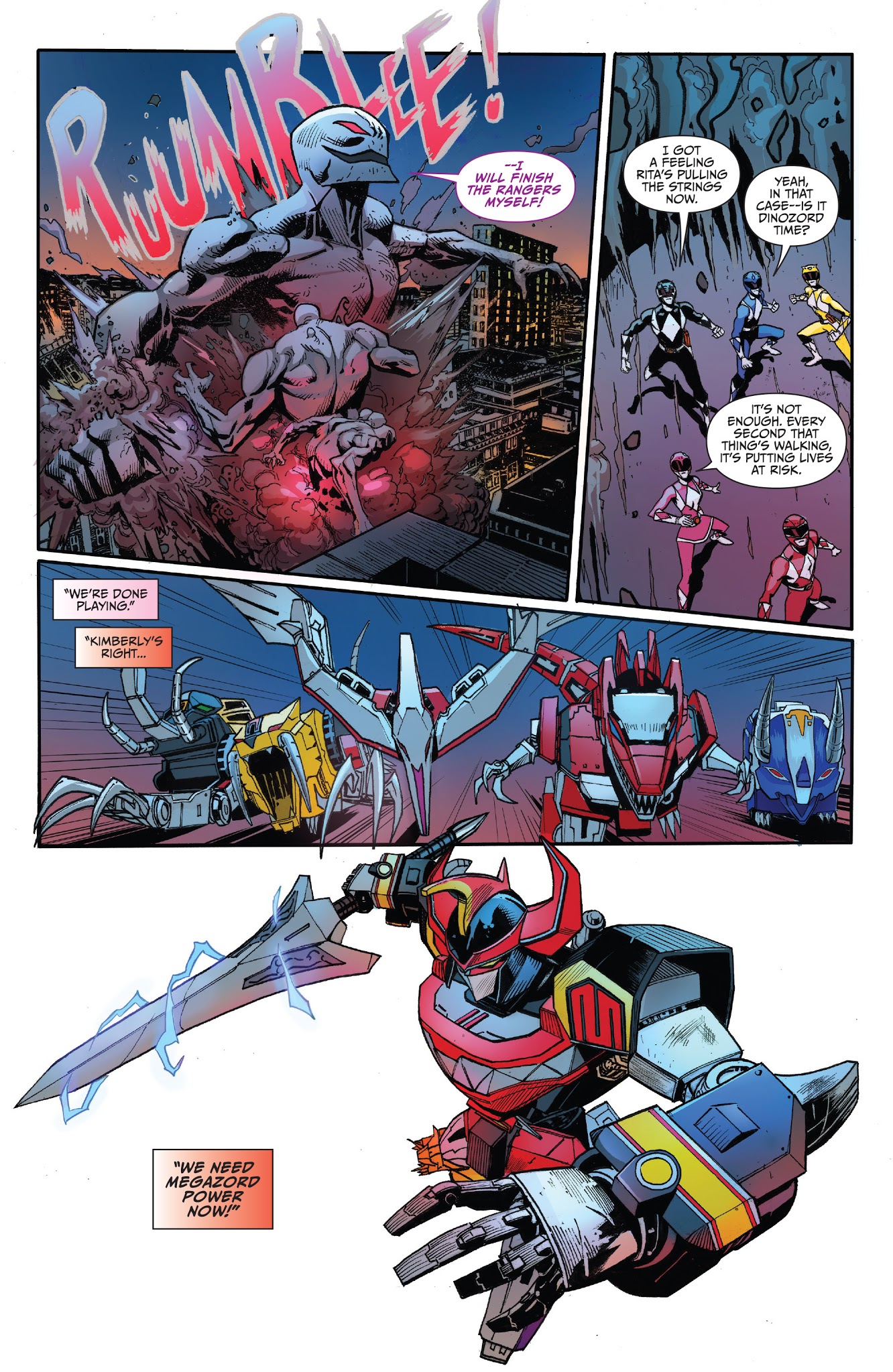 Read online Saban's Go Go Power Rangers comic -  Issue #8 - 11