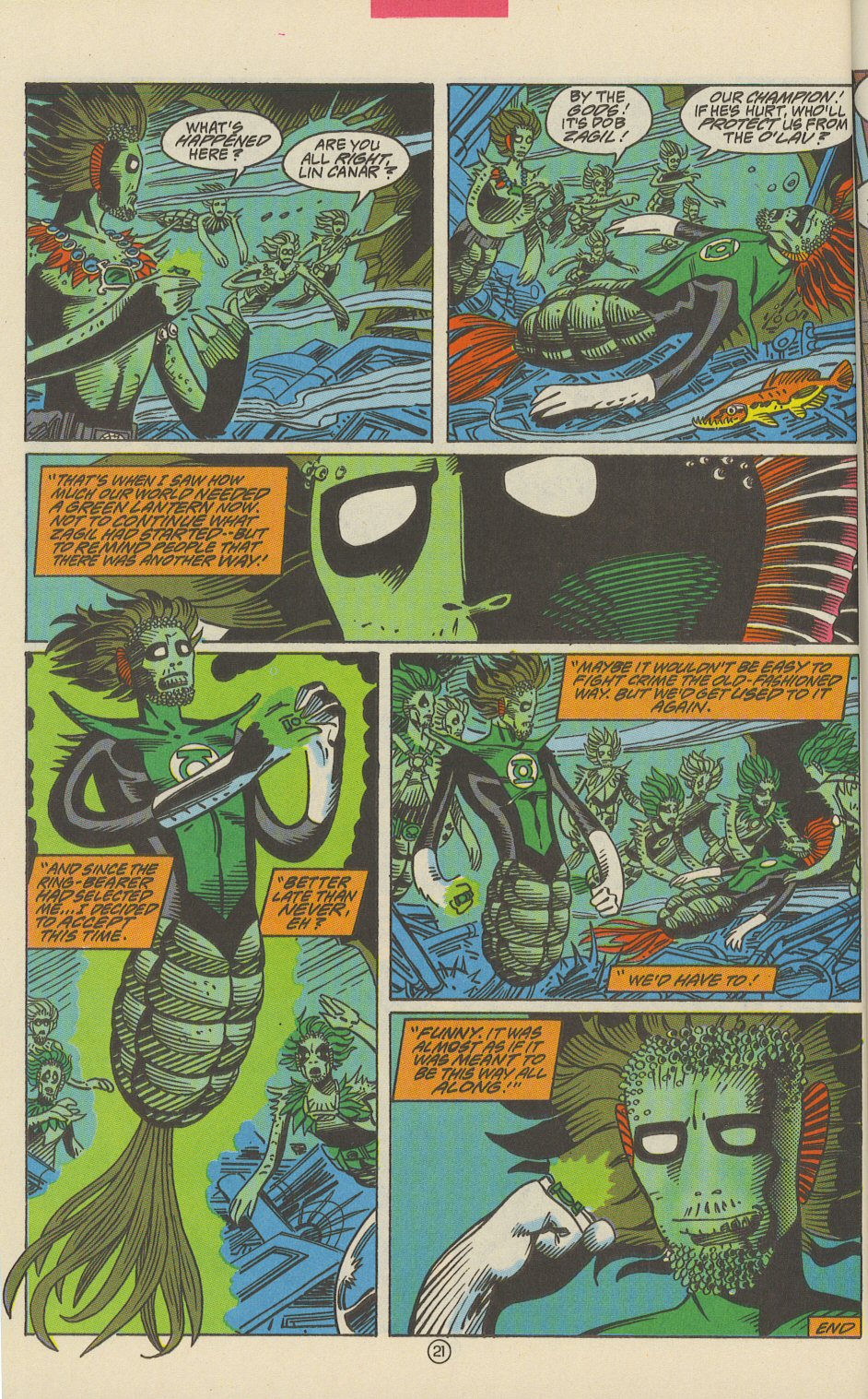 Read online Green Lantern Corps Quarterly comic -  Issue #3 - 22