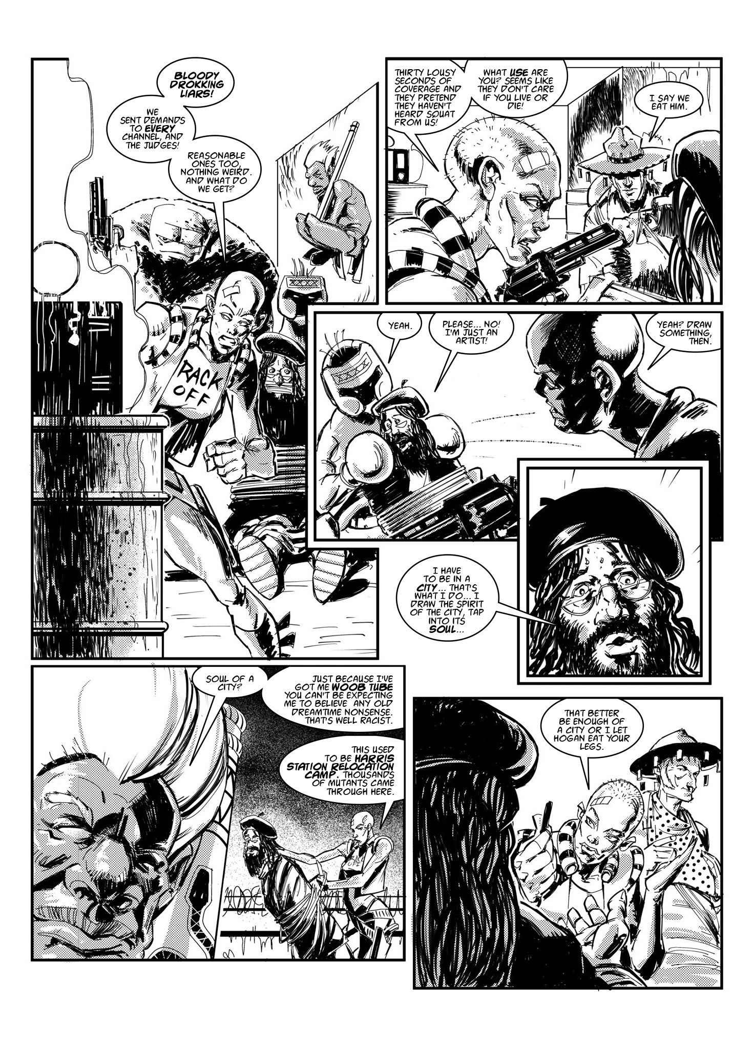 Read online Judge Dredd Megazine (Vol. 5) comic -  Issue #420 - 112