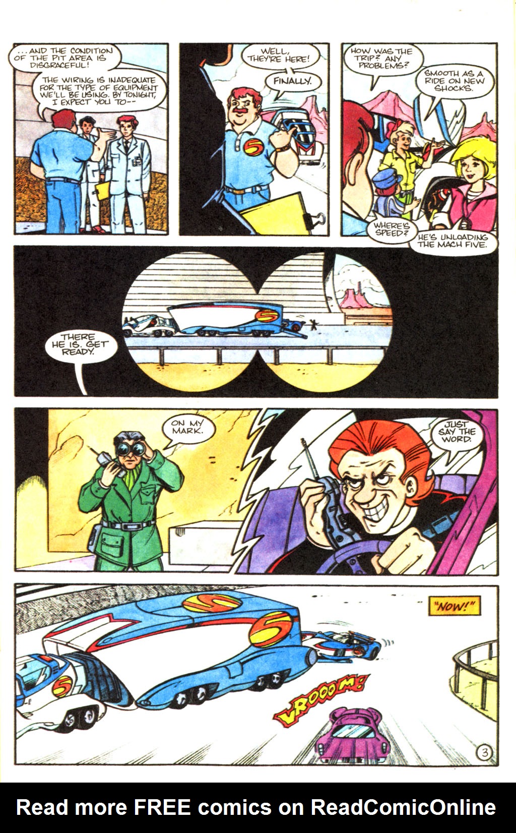 Read online The New Adventures of Speed Racer comic -  Issue #0 - 4