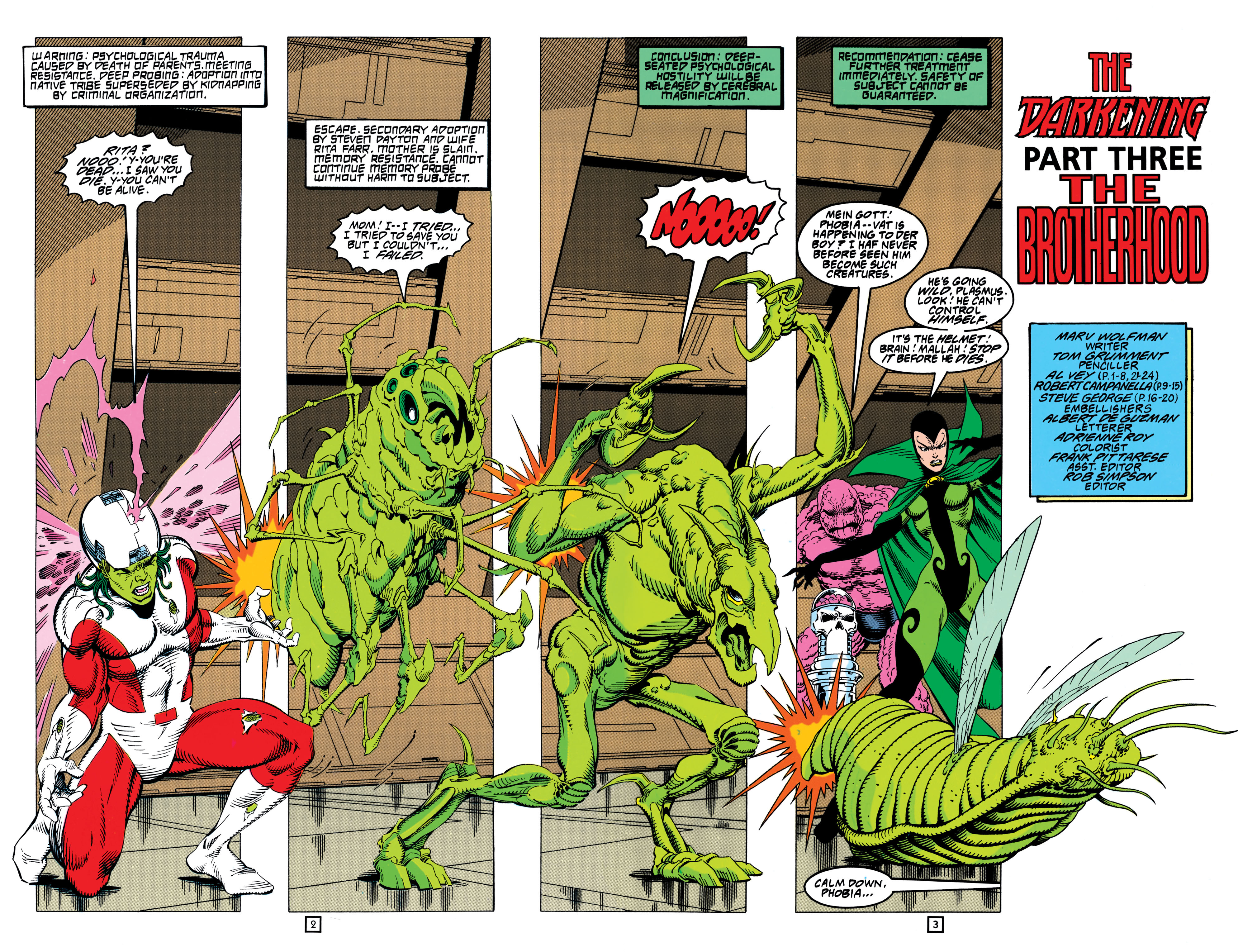 Read online The New Titans (1988) comic -  Issue #99 - 3