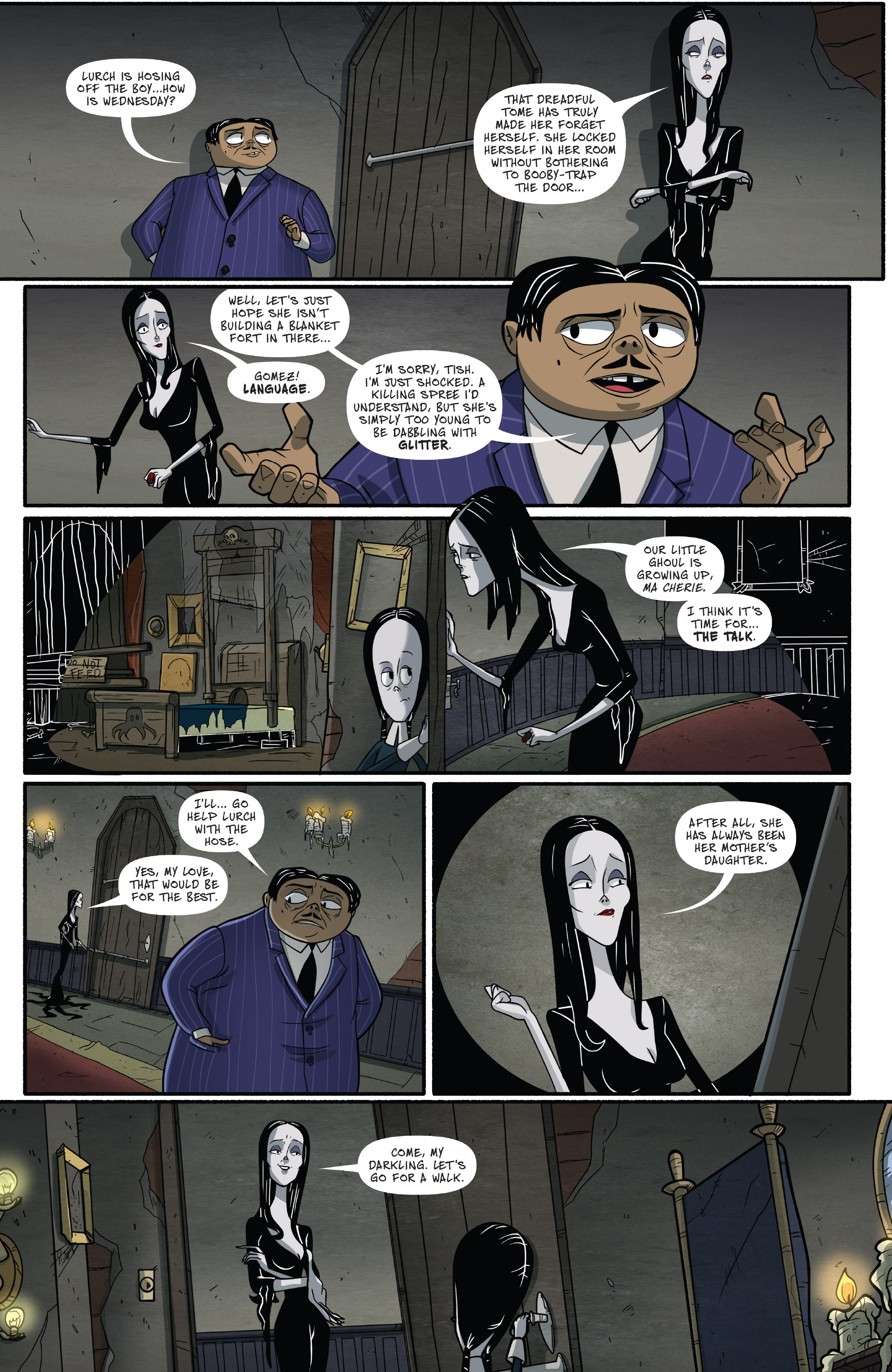 Read online Addams Family: The Bodies Issue comic -  Issue # Full - 22