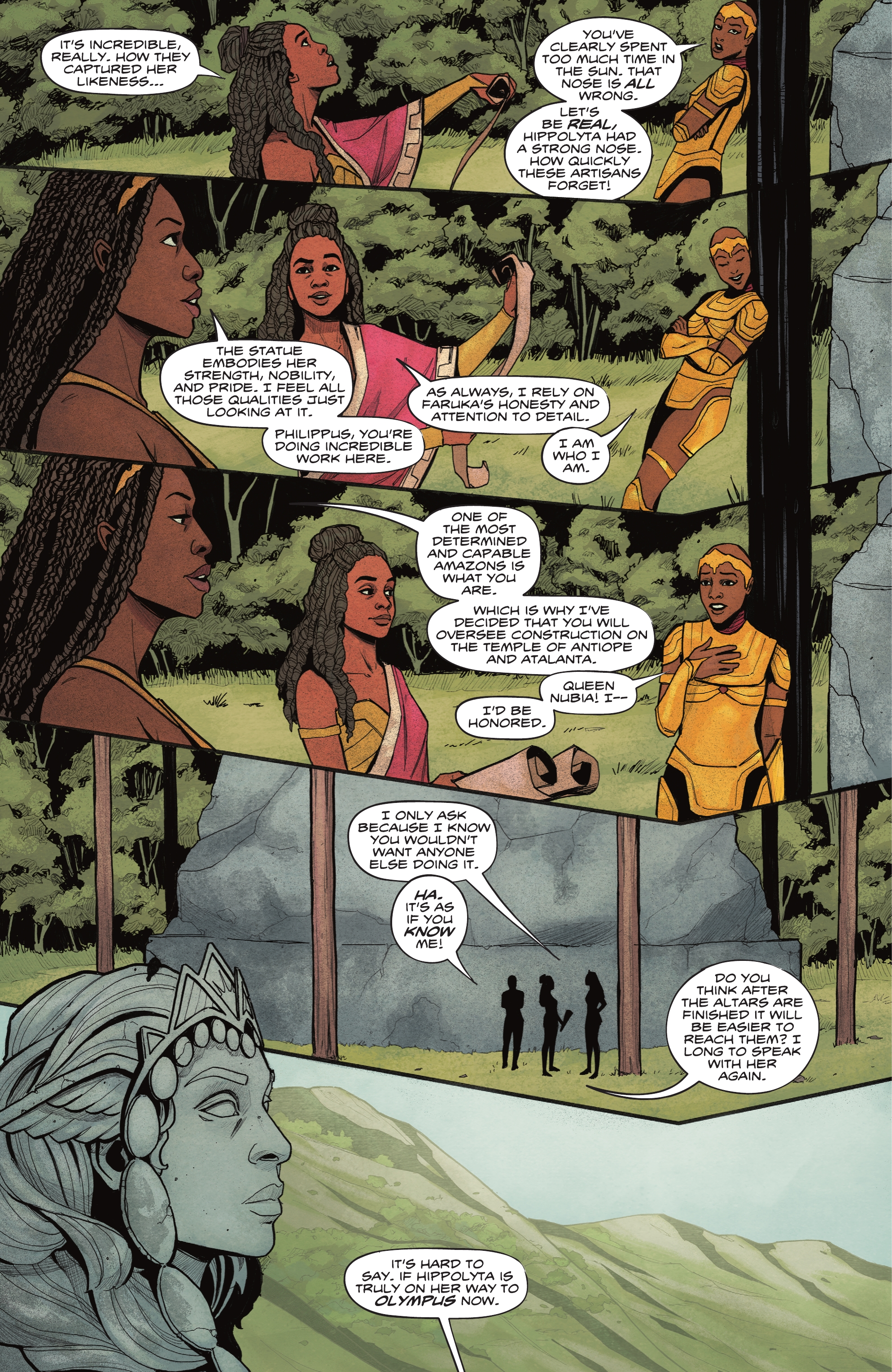 Read online Olympus: Rebirth comic -  Issue # Full - 4
