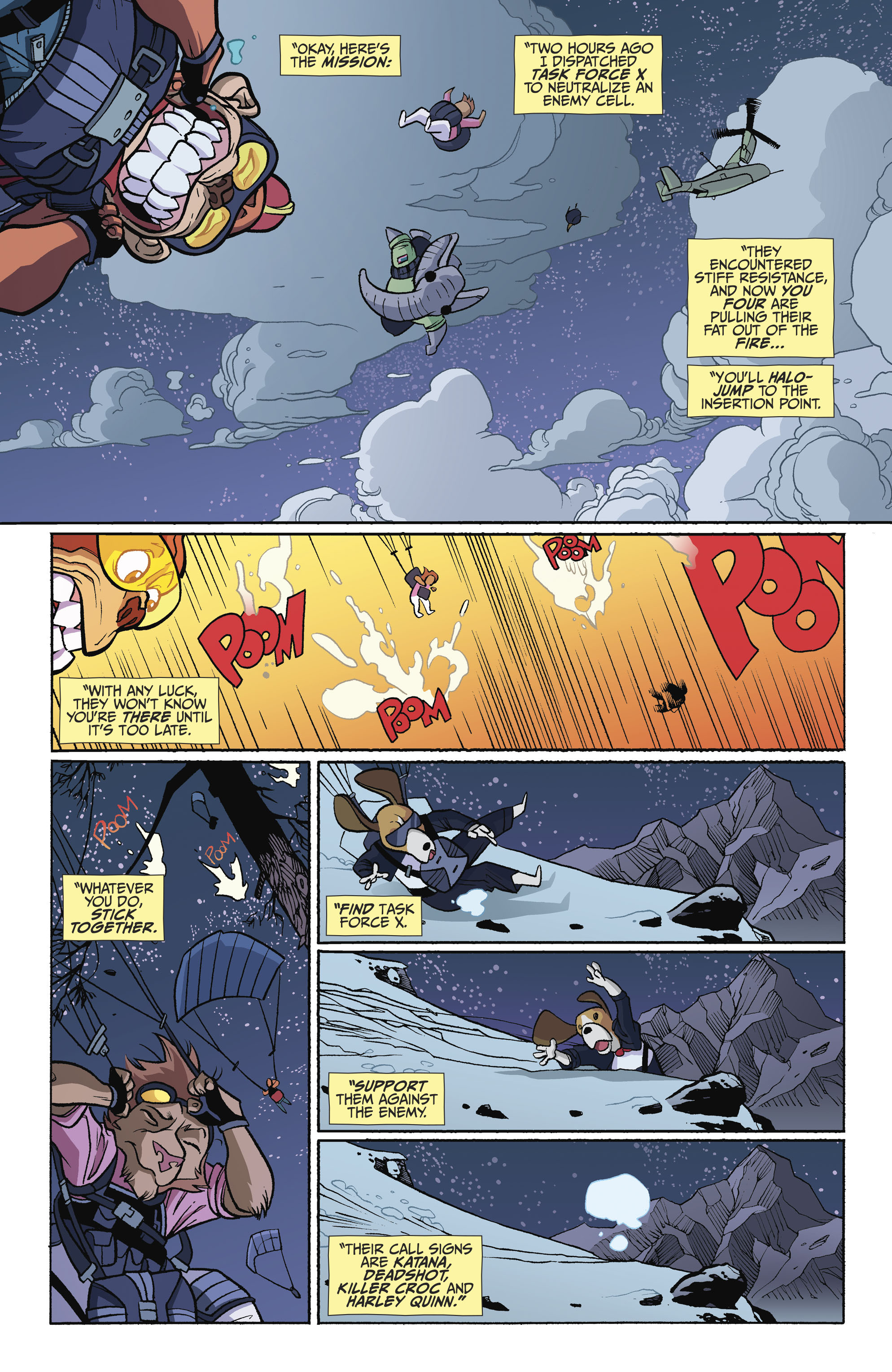 Read online Suicide Squad/Banana Splits Special comic -  Issue # Full - 17