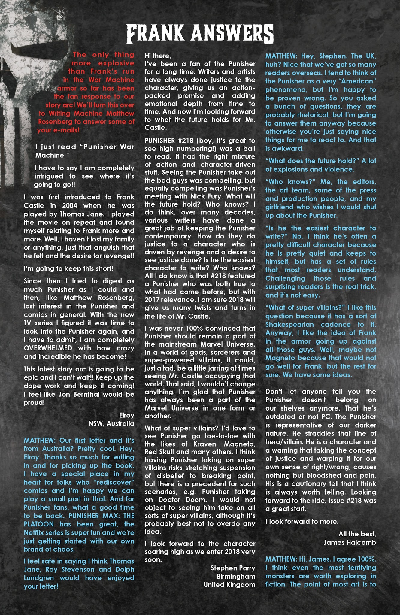 Read online The Punisher (2016) comic -  Issue #220 - 22