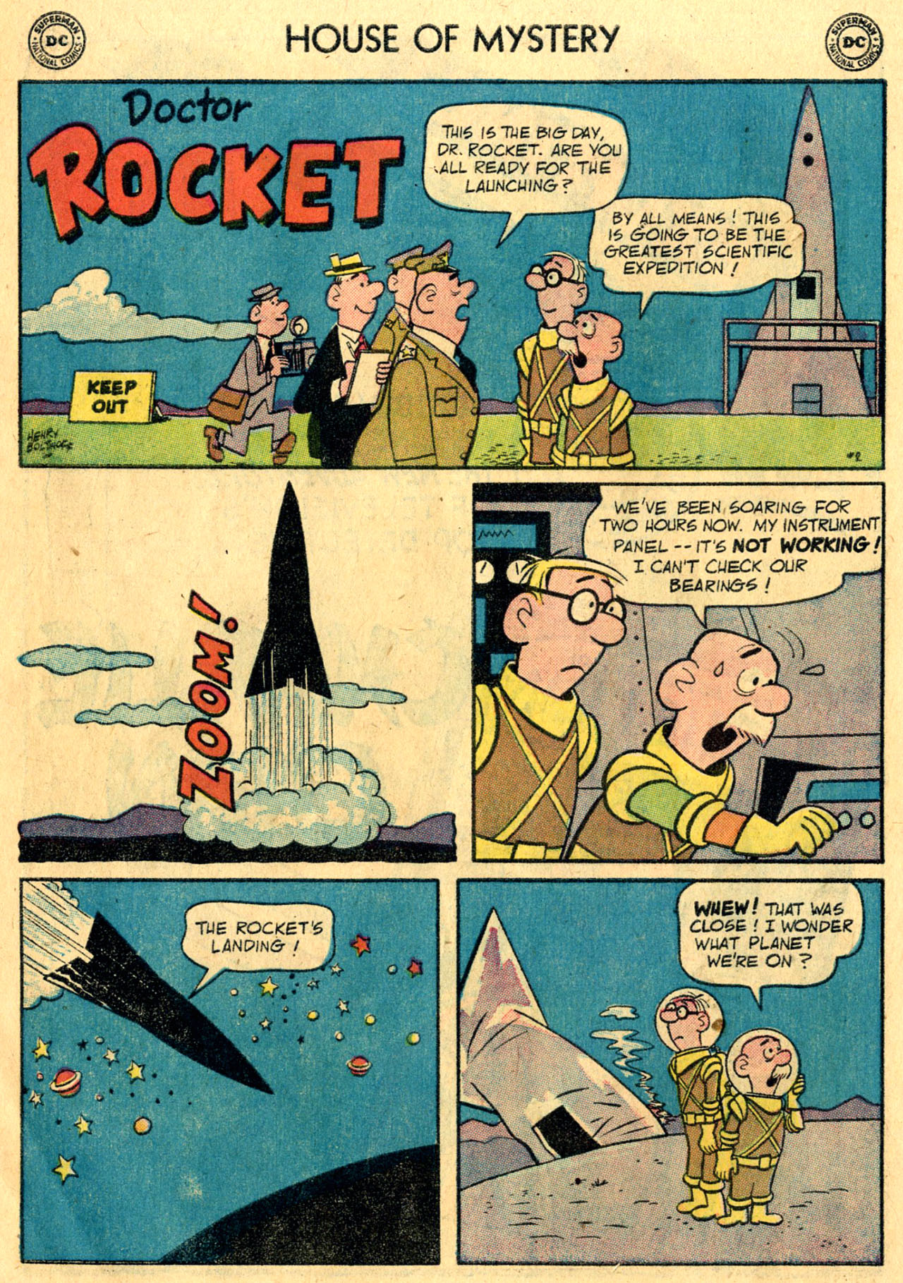 Read online House of Mystery (1951) comic -  Issue #74 - 10
