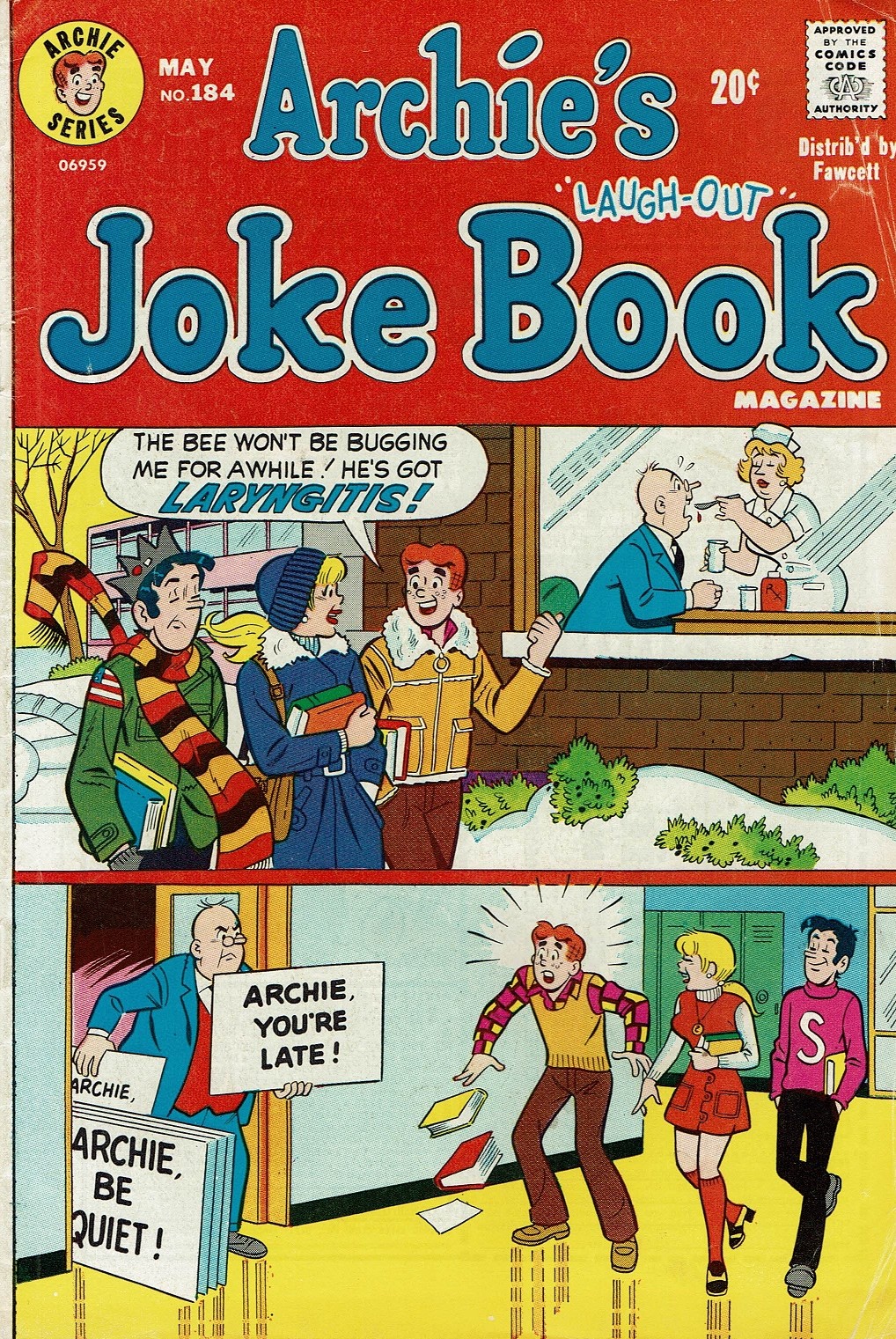 Read online Archie's Joke Book Magazine comic -  Issue #184 - 1