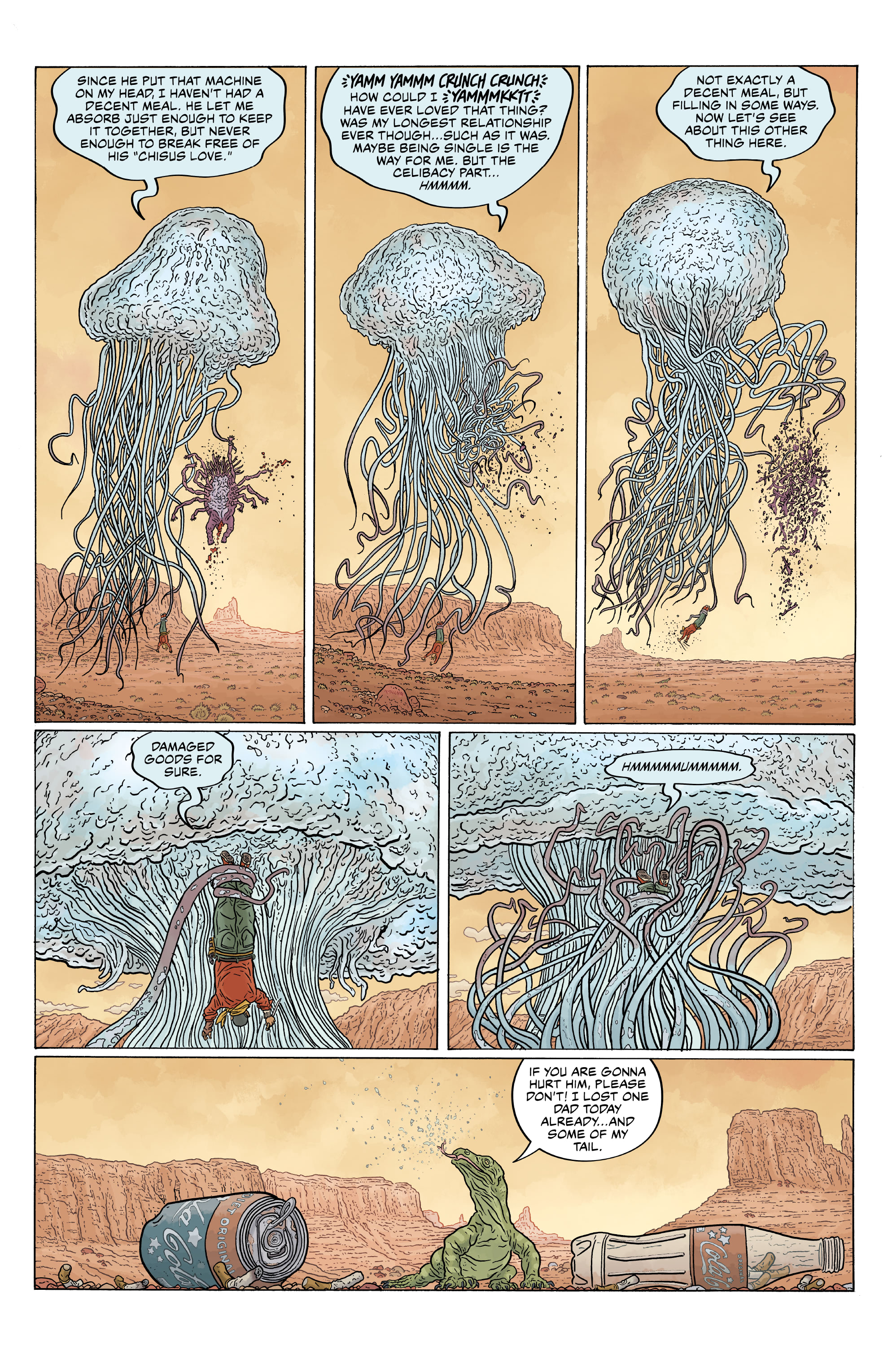Read online Shaolin Cowboy: Cruel to Be Kin comic -  Issue #4 - 3