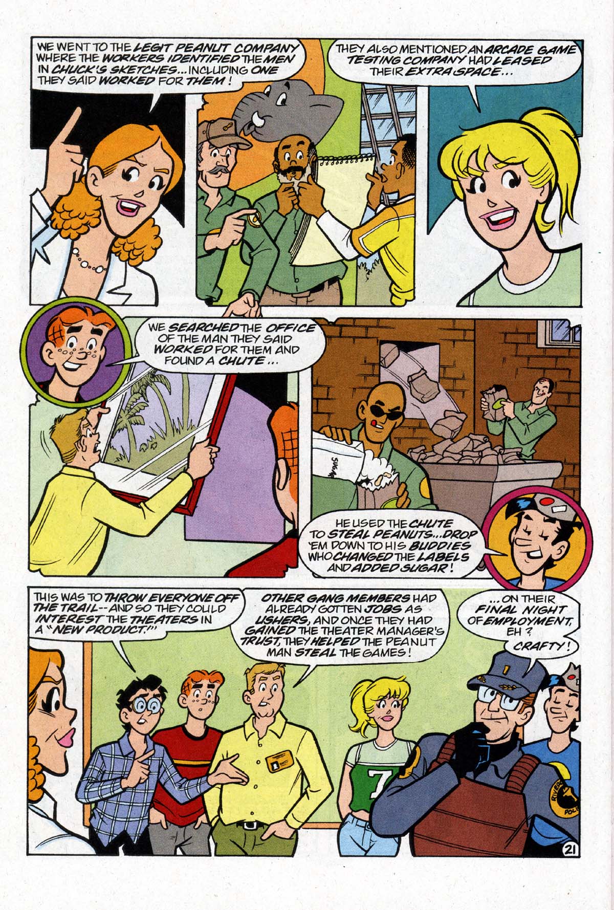 Read online Archie's Weird Mysteries comic -  Issue #25 - 26