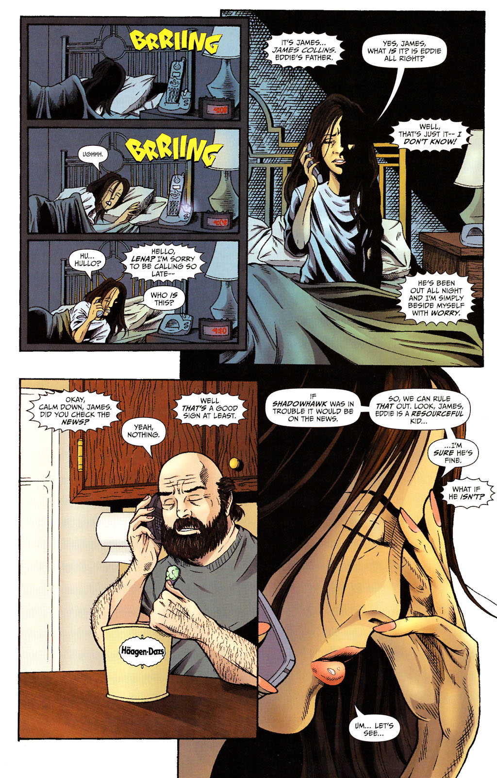 Read online ShadowHawk (2005) comic -  Issue #15 - 21