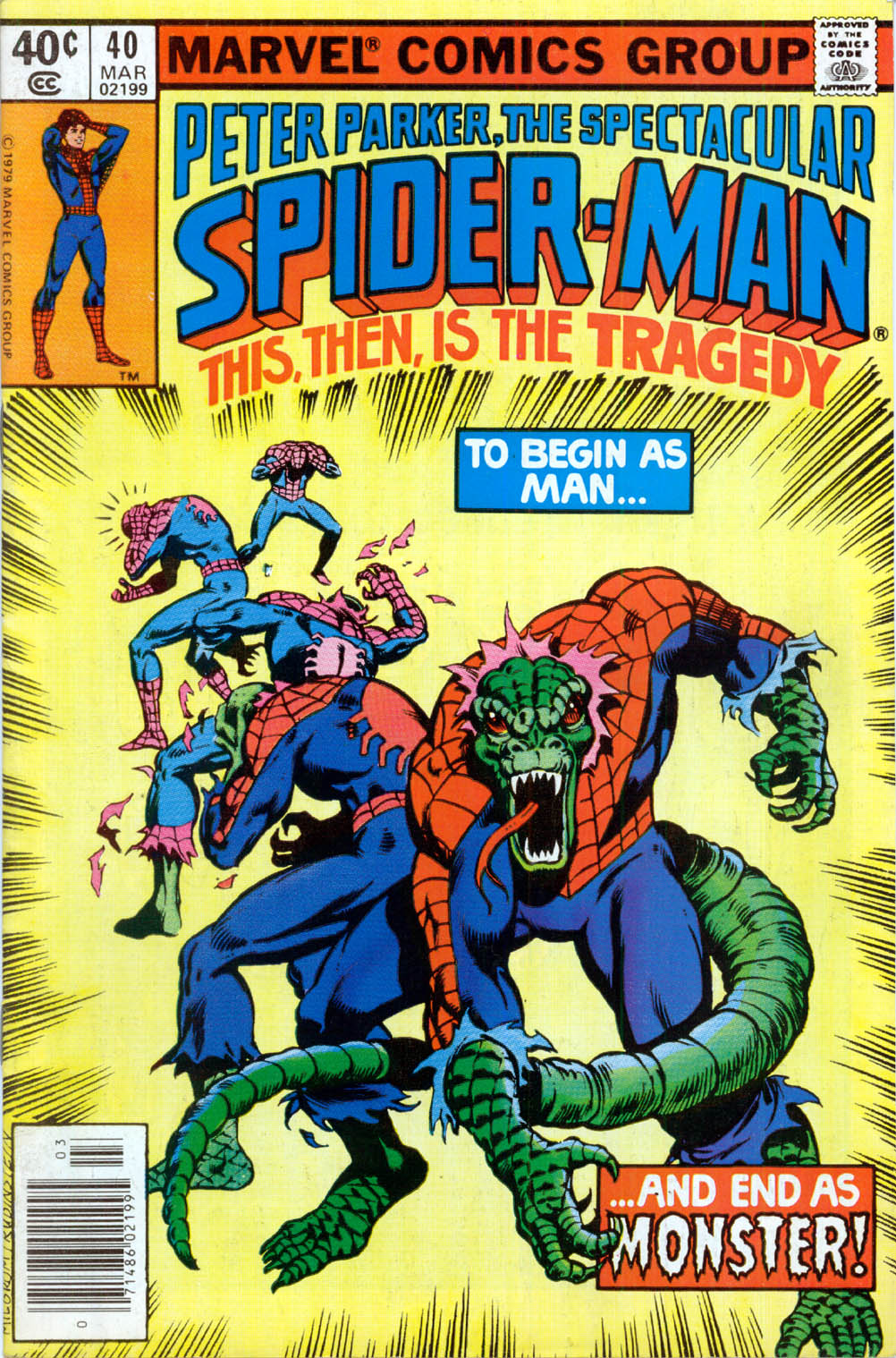 Read online The Spectacular Spider-Man (1976) comic -  Issue #40 - 1